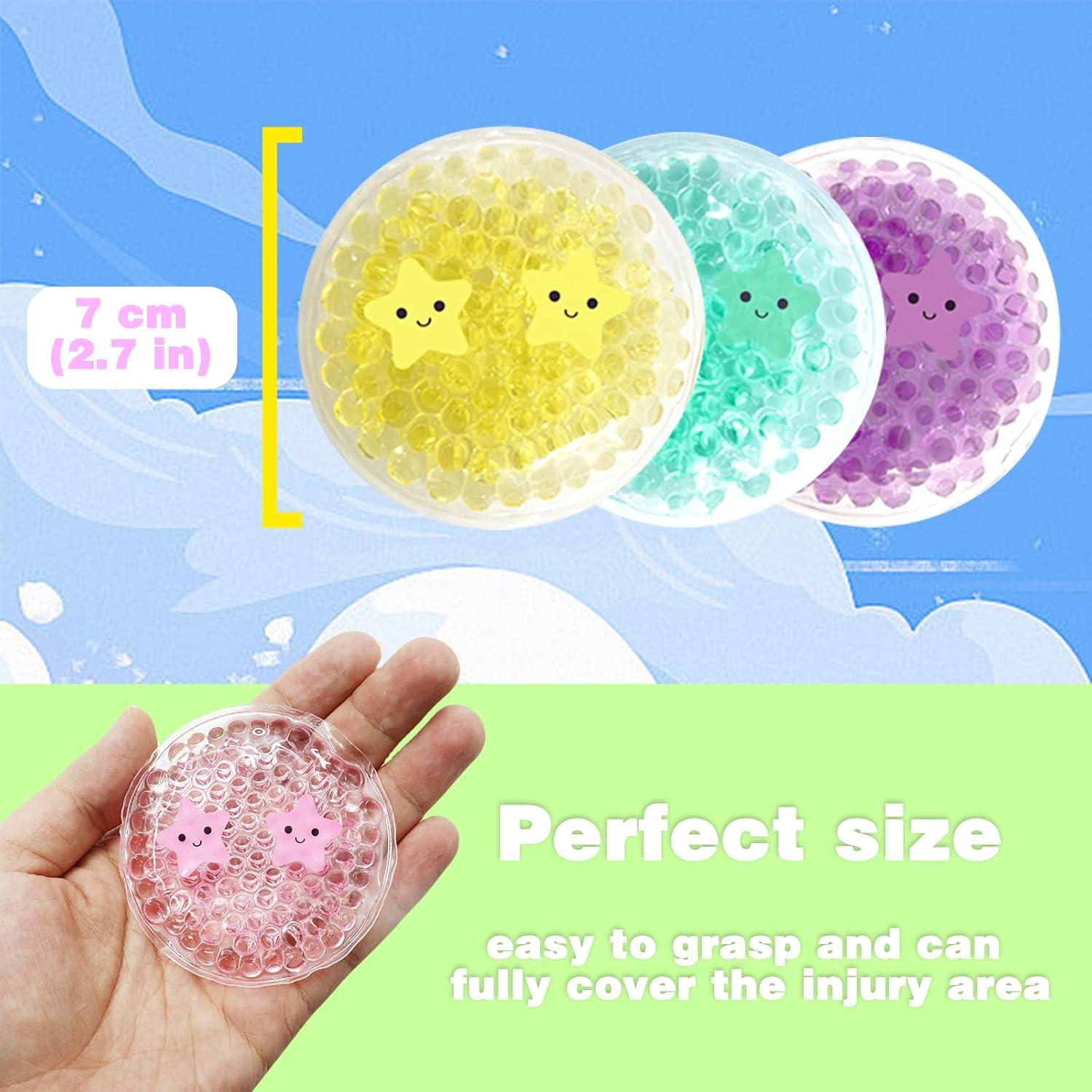 Paquete de Hielo Infantil DINGCAIDC - 8 Compresas Frías de Gel