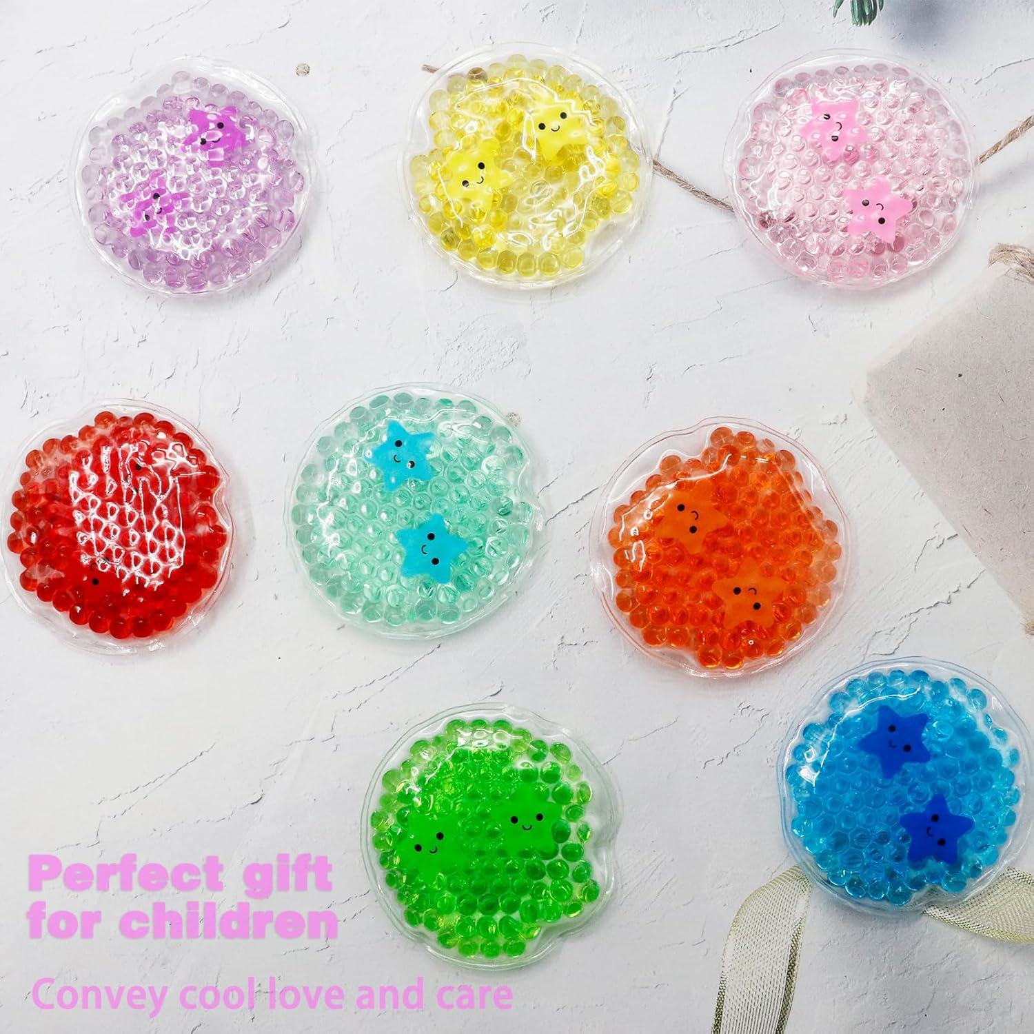 Paquete de Hielo Infantil DINGCAIDC - 8 Compresas Frías de Gel