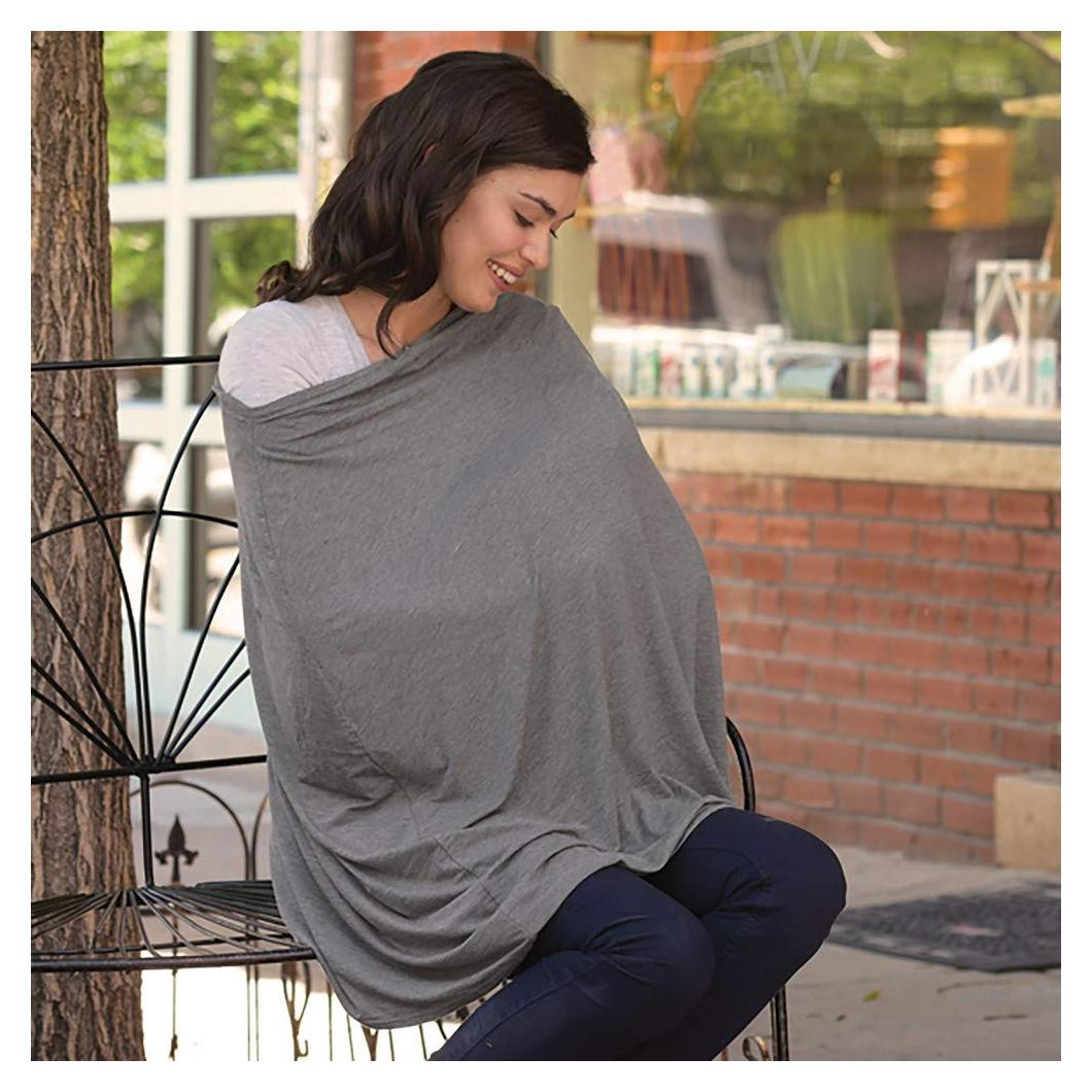 Bufanda de Lactancia 4-en-1 GO by Goldbug - Gris