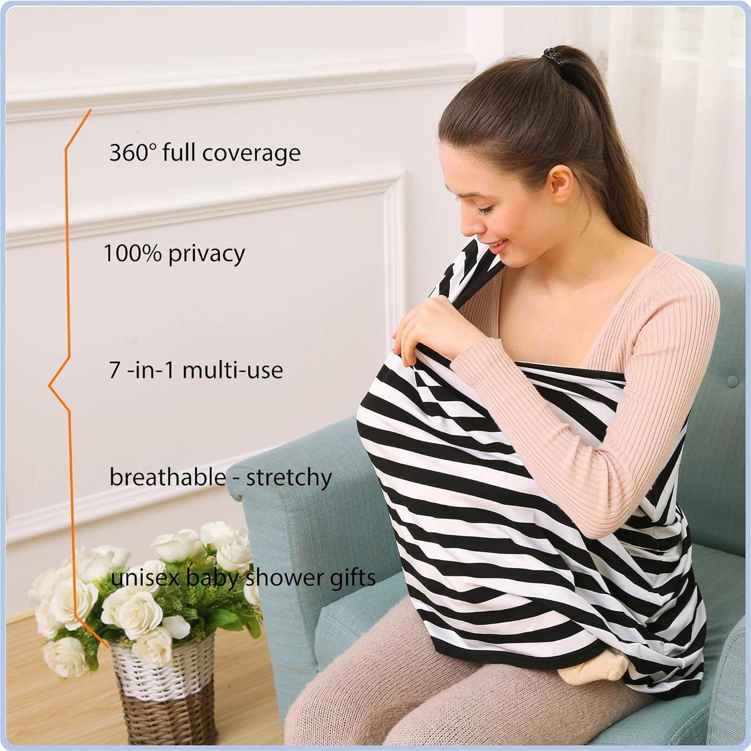 Funda Multiuso para Asiento de Coche Bebé Canopy - BBC-Cobertura de Lactancia 2022