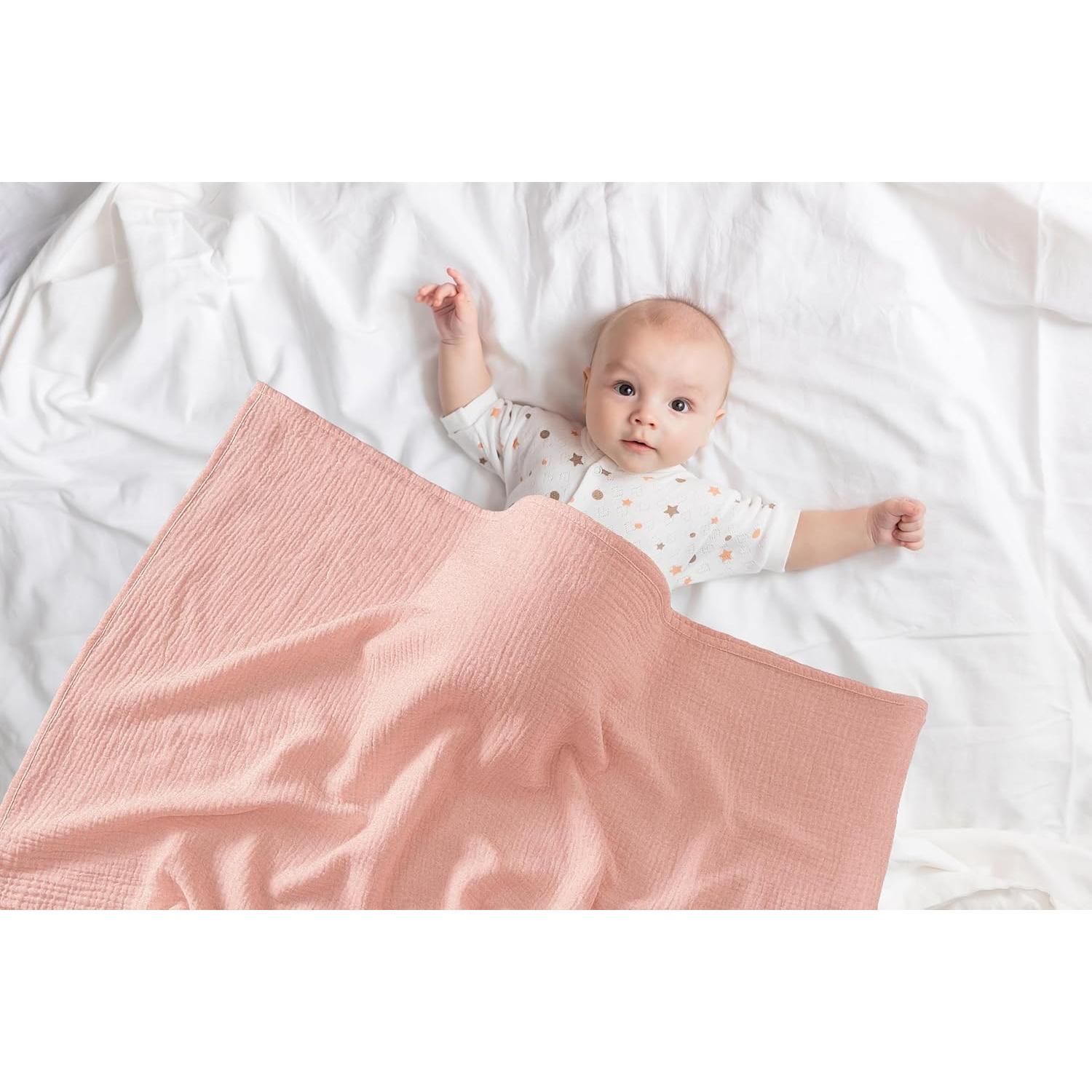 Cubiertas de Lactancia 2 Paquetes TADO Muselina Algodón Orgánico