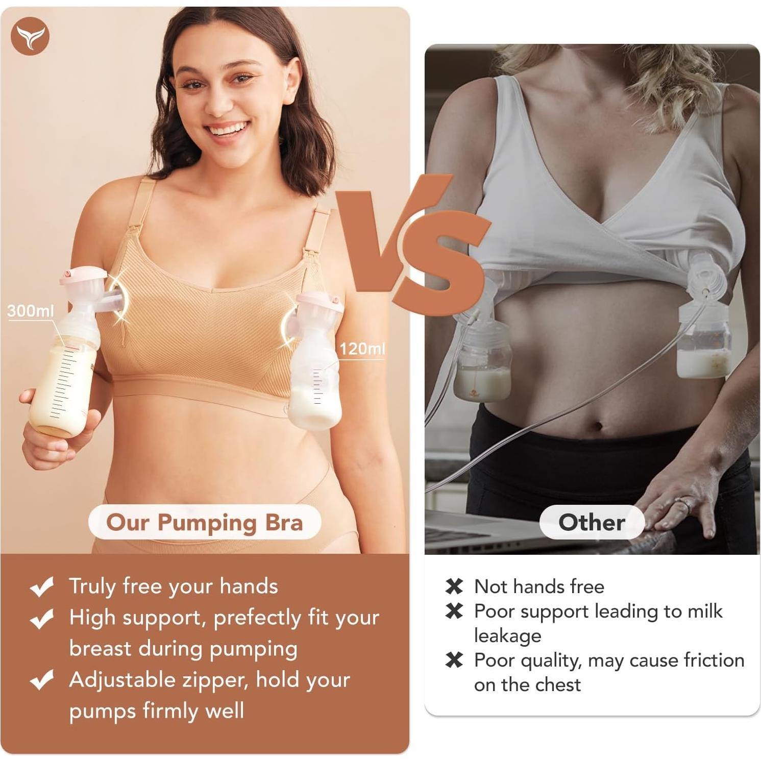 Sostén de Extracción HOFISH con Cremallera y Soporte Negro M