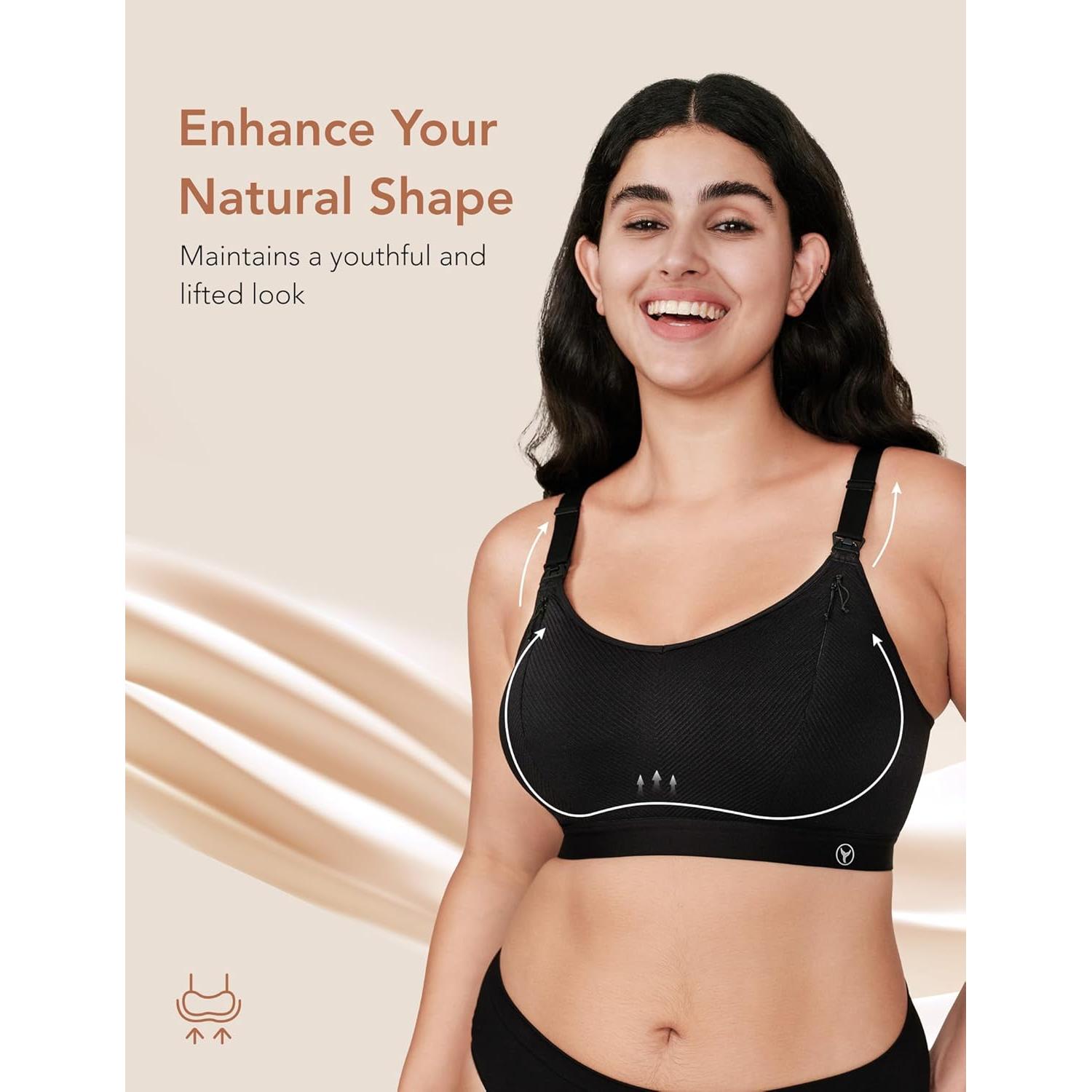 Sostén de Extracción HOFISH con Cremallera y Soporte Negro M