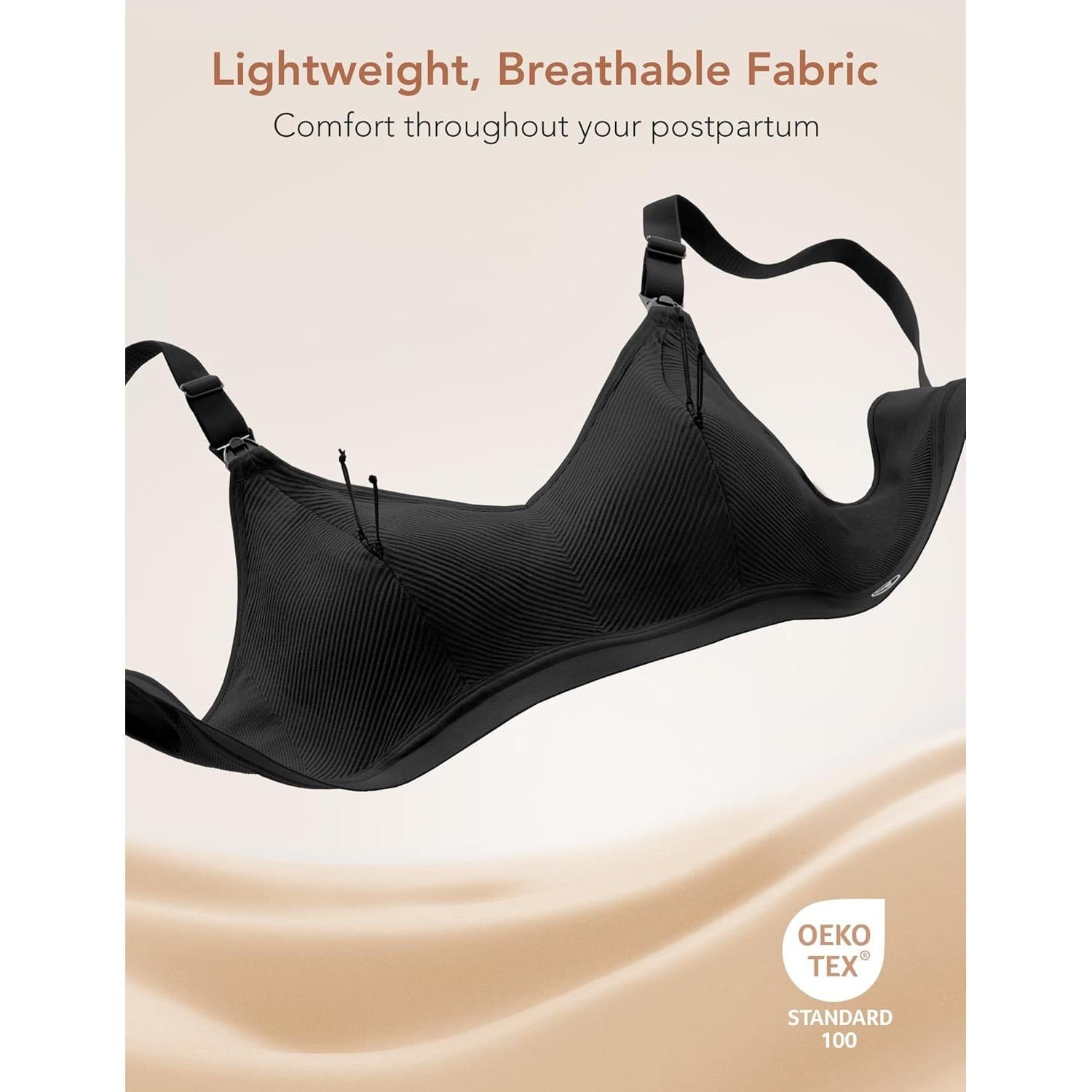 Sostén de Extracción HOFISH con Cremallera y Soporte Negro M