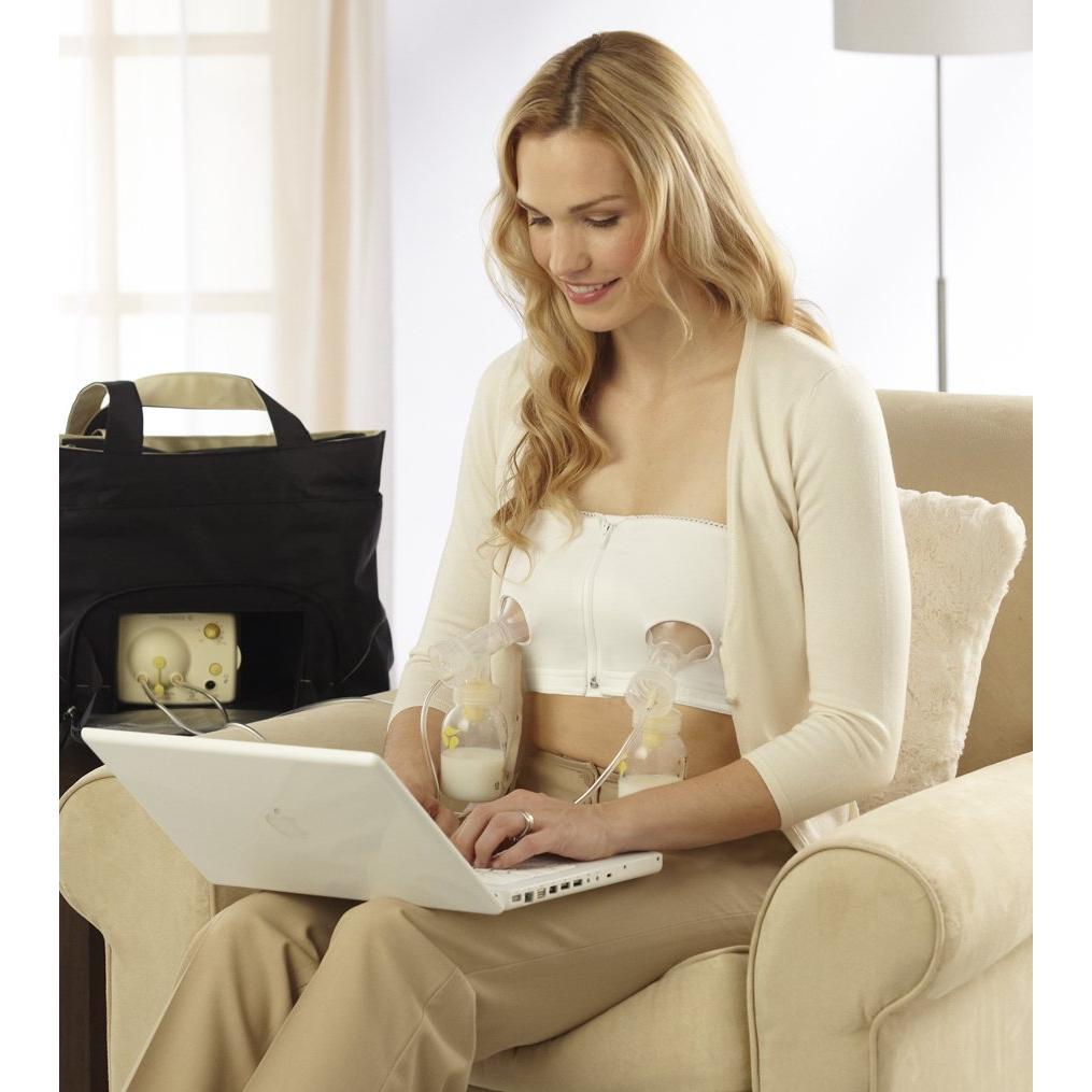 Bustier Manos Libres Medela Easy Expression Mediano Blanco