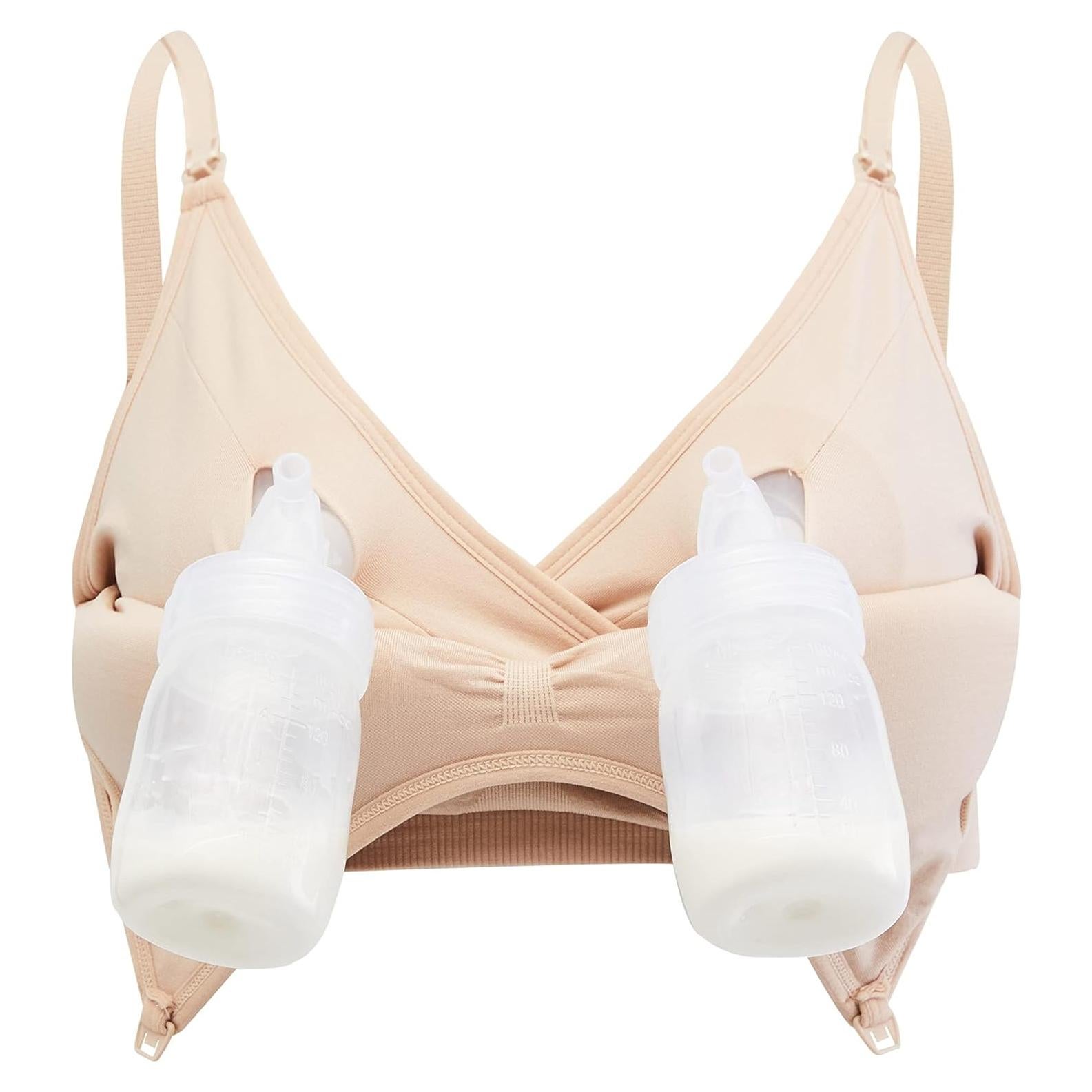 Sostenedor de Lactancia Sin Costuras Motherhood Maternity Mediano Nude