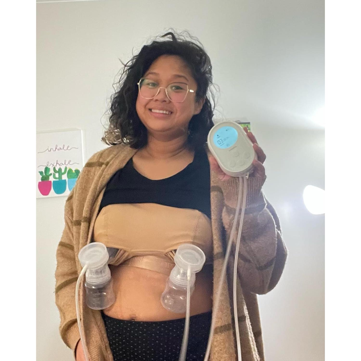 Sostén de Extracción Manos Libres Sarah Wells Journey Latte XL