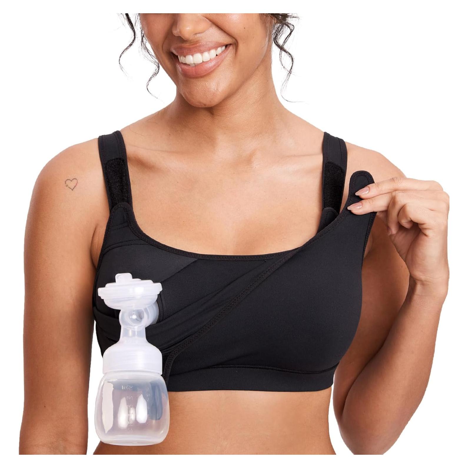 Sostén de Lactancia MOMANDA Grande Negro Sin Alambre