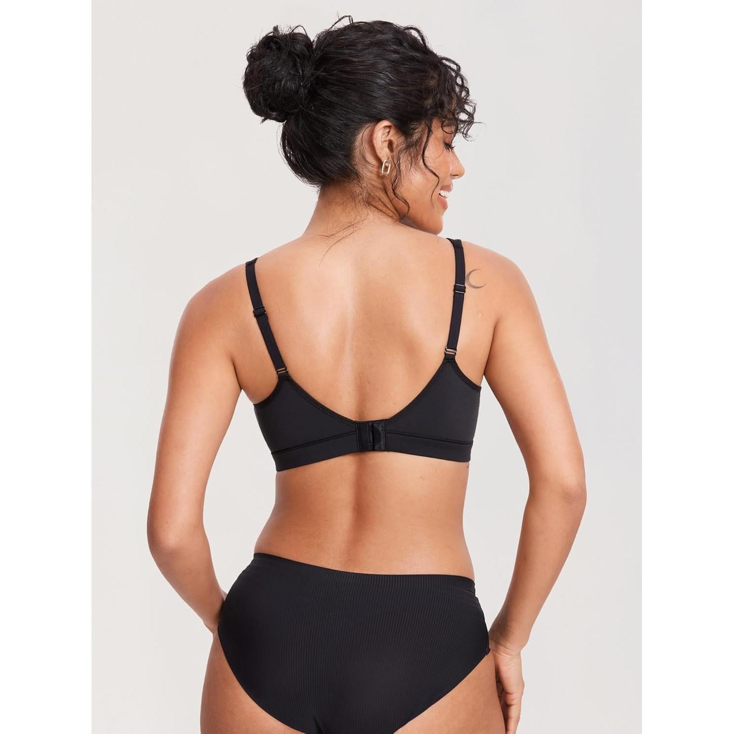 Sostén de Lactancia MOMANDA Grande Negro Sin Alambre