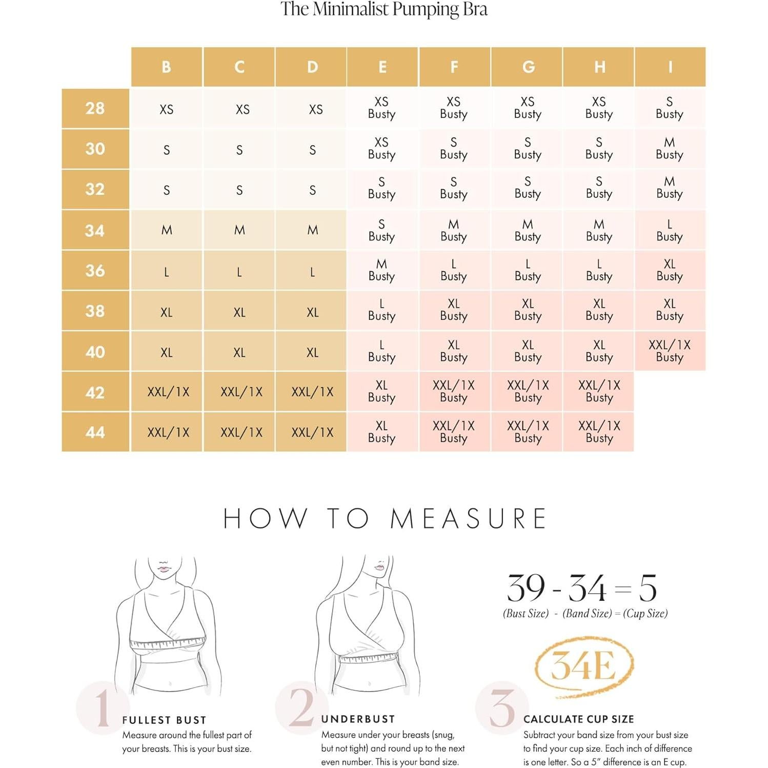 Sostén de Extracción Manos Libres Kindred Bravely T. XL Latte