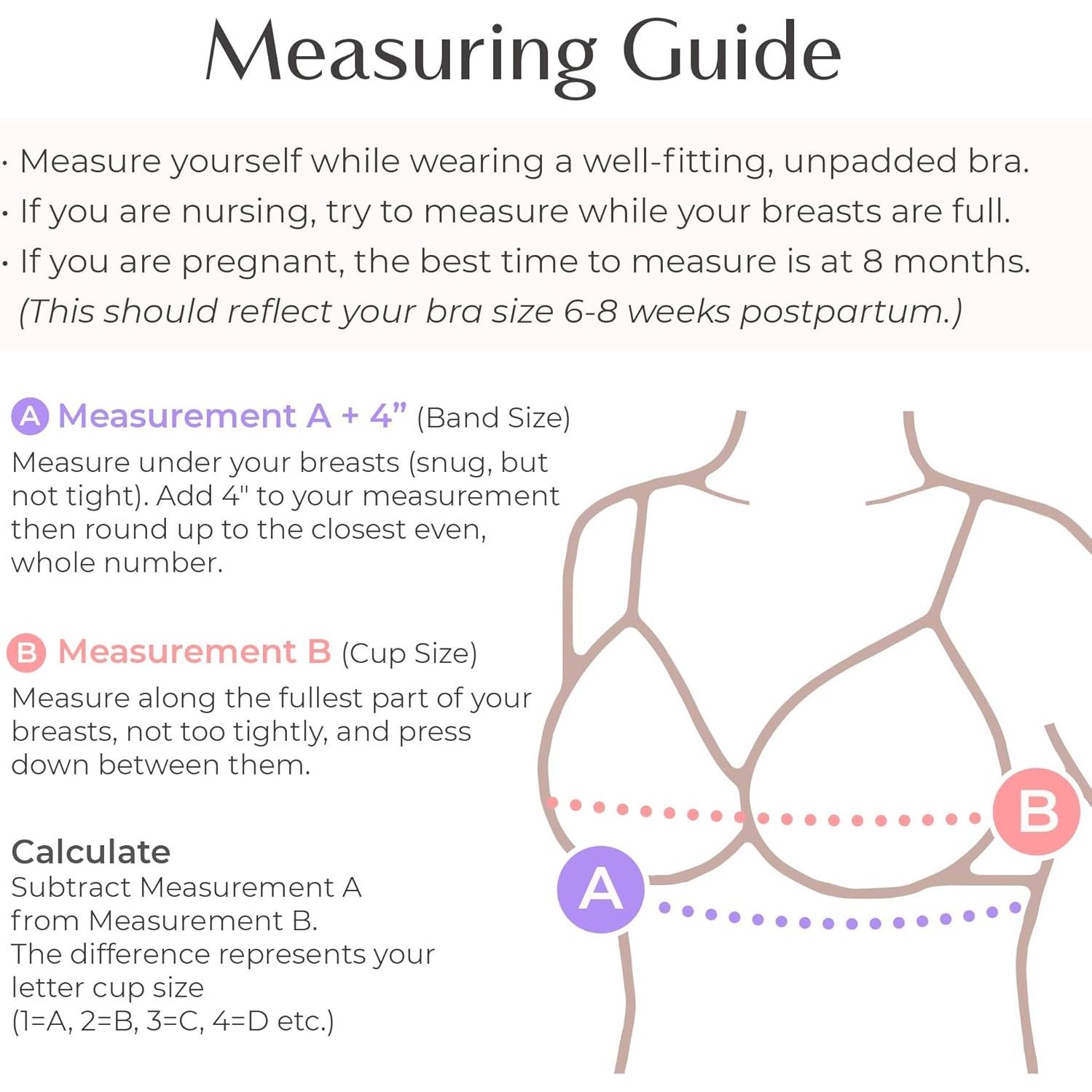 Sostén de Maternidad y Lactancia Simple Wishes 34F - 2 Pzs Negro/Rosa