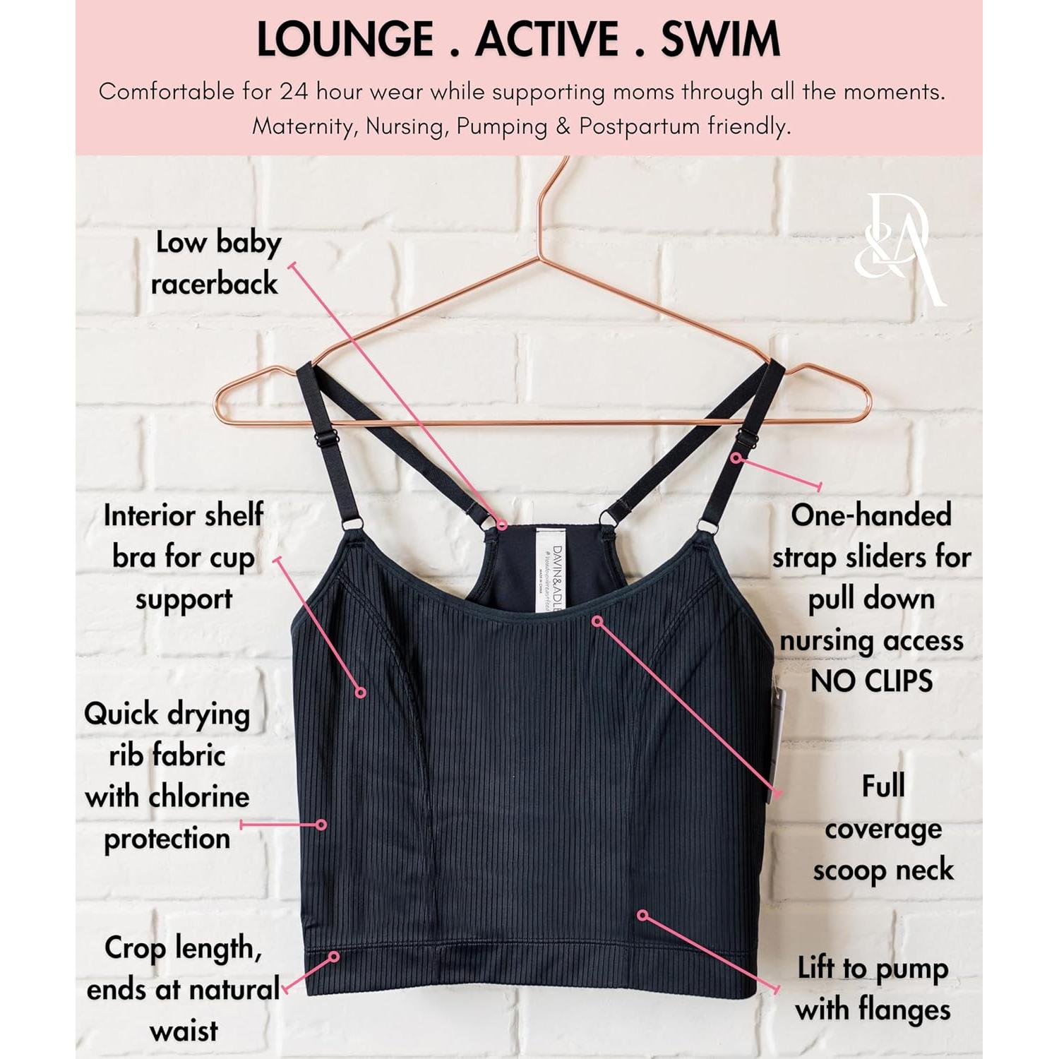 Sujetador de Lactancia Manos Libres DAVIN & ADLEY Amelia Cami