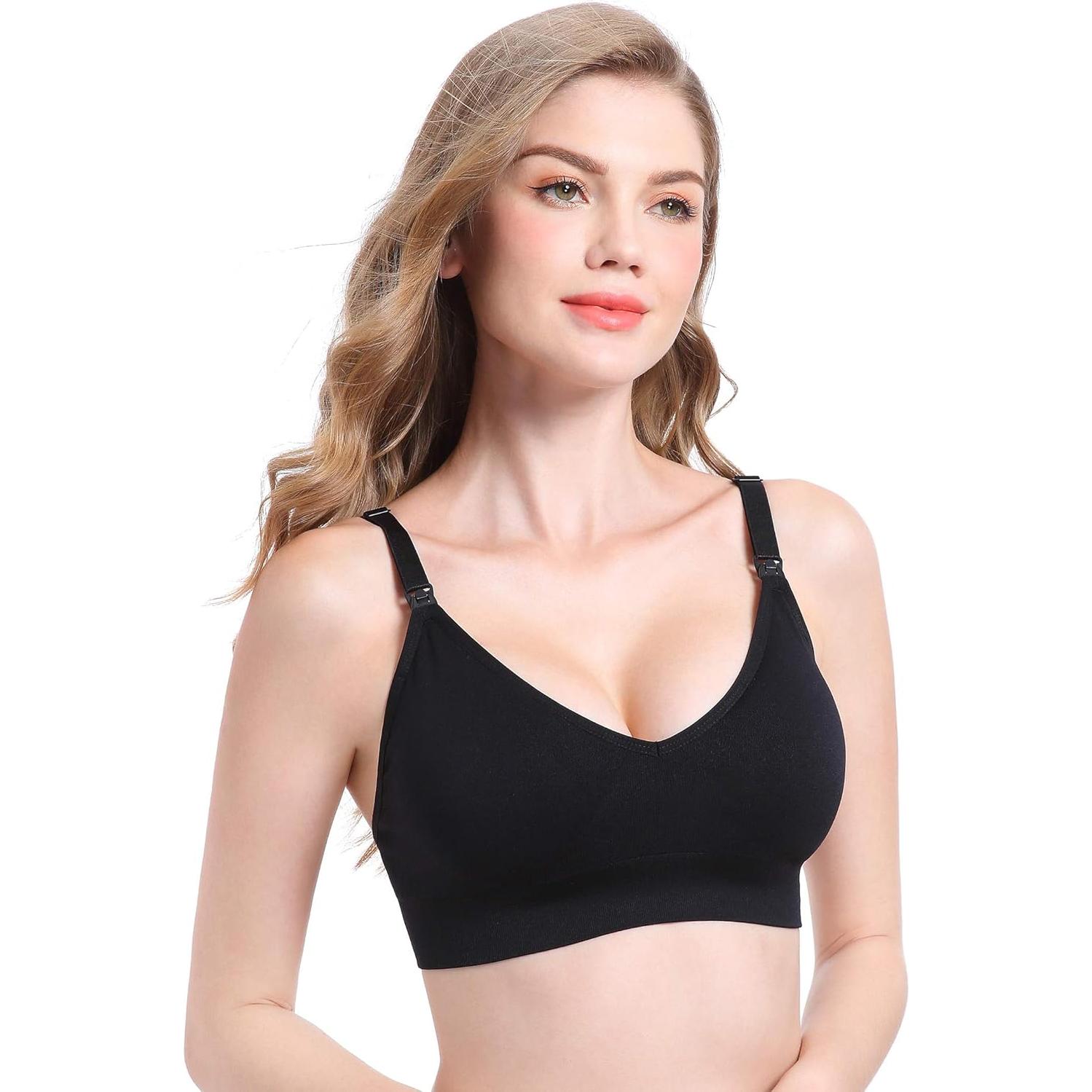 Sujetador de Lactancia Suekaphin 5pack Sin Aros Mediano