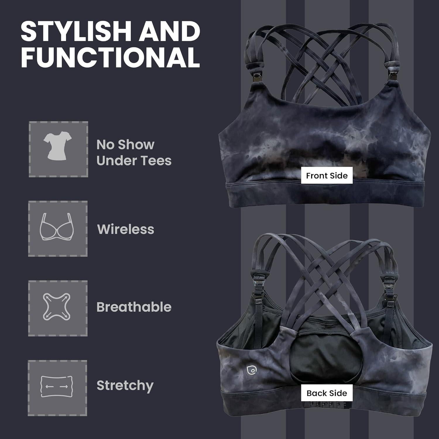 Sostenedor Deportivo de Lactancia Chloe 4 Running - Espalda Cruzada