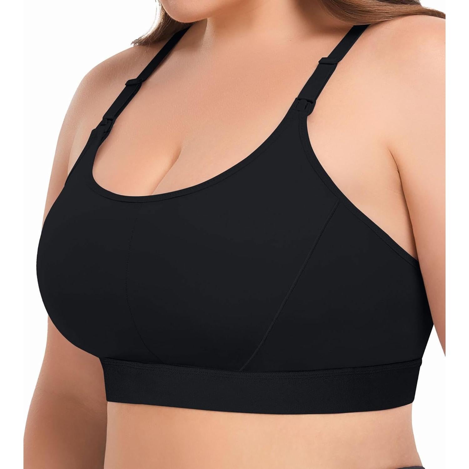 Sostenes de Maternidad Bralette Ajustable 3 Piezas S-4XL