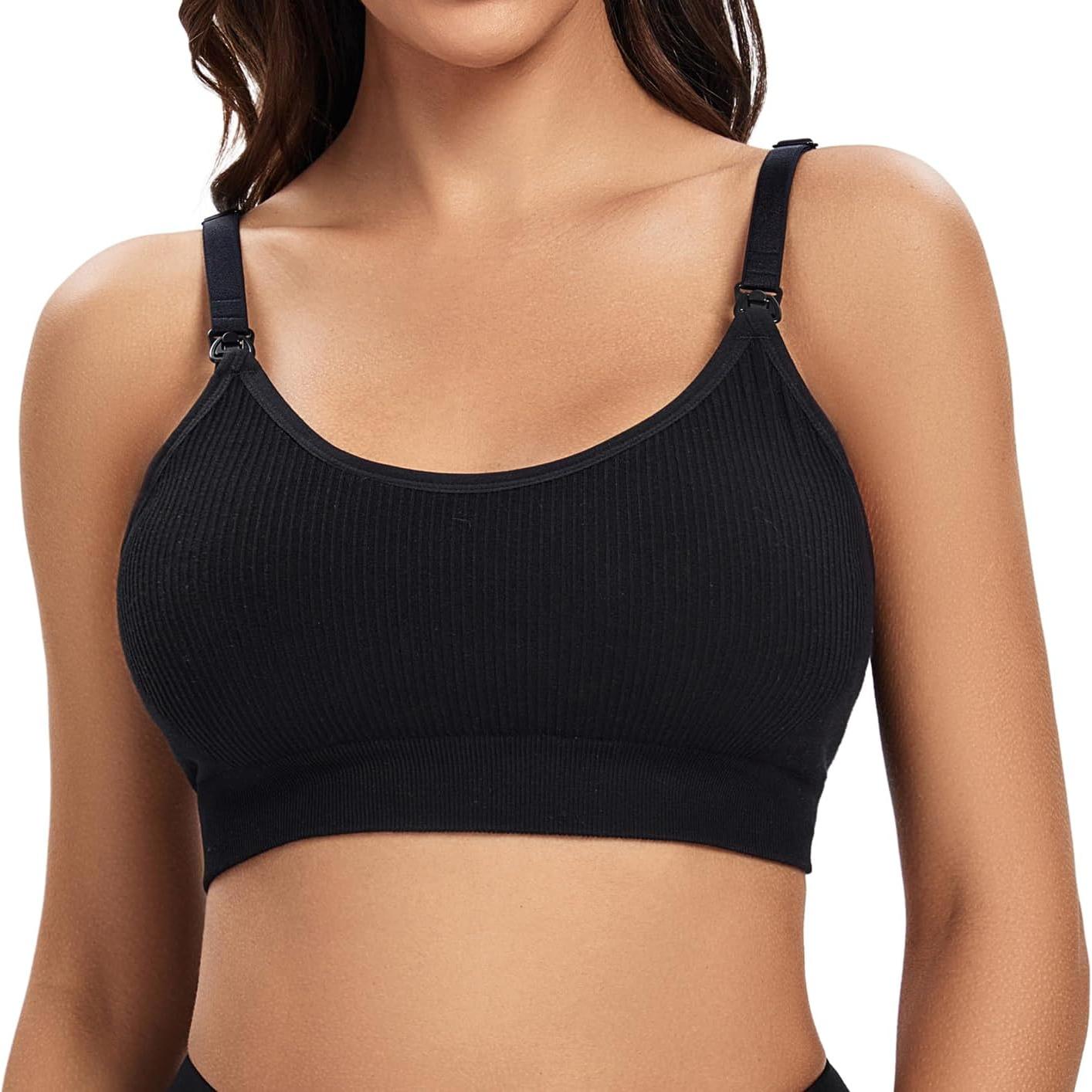 Sujetador de Lactancia Sin Costuras Suekaphin 5Pack XX-Large