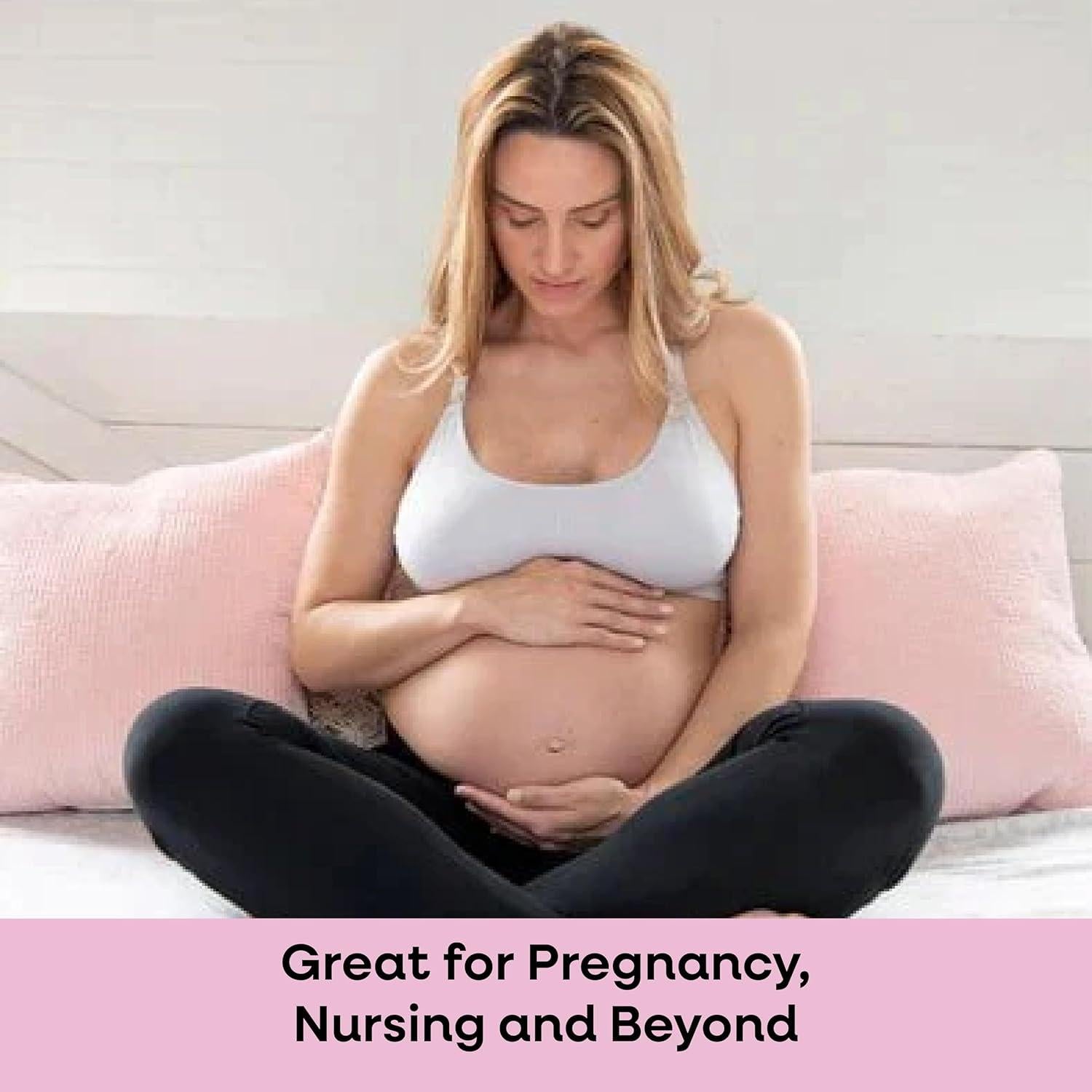 Sostén de Lactancia Bamboobies Grande Gris Sin Aros