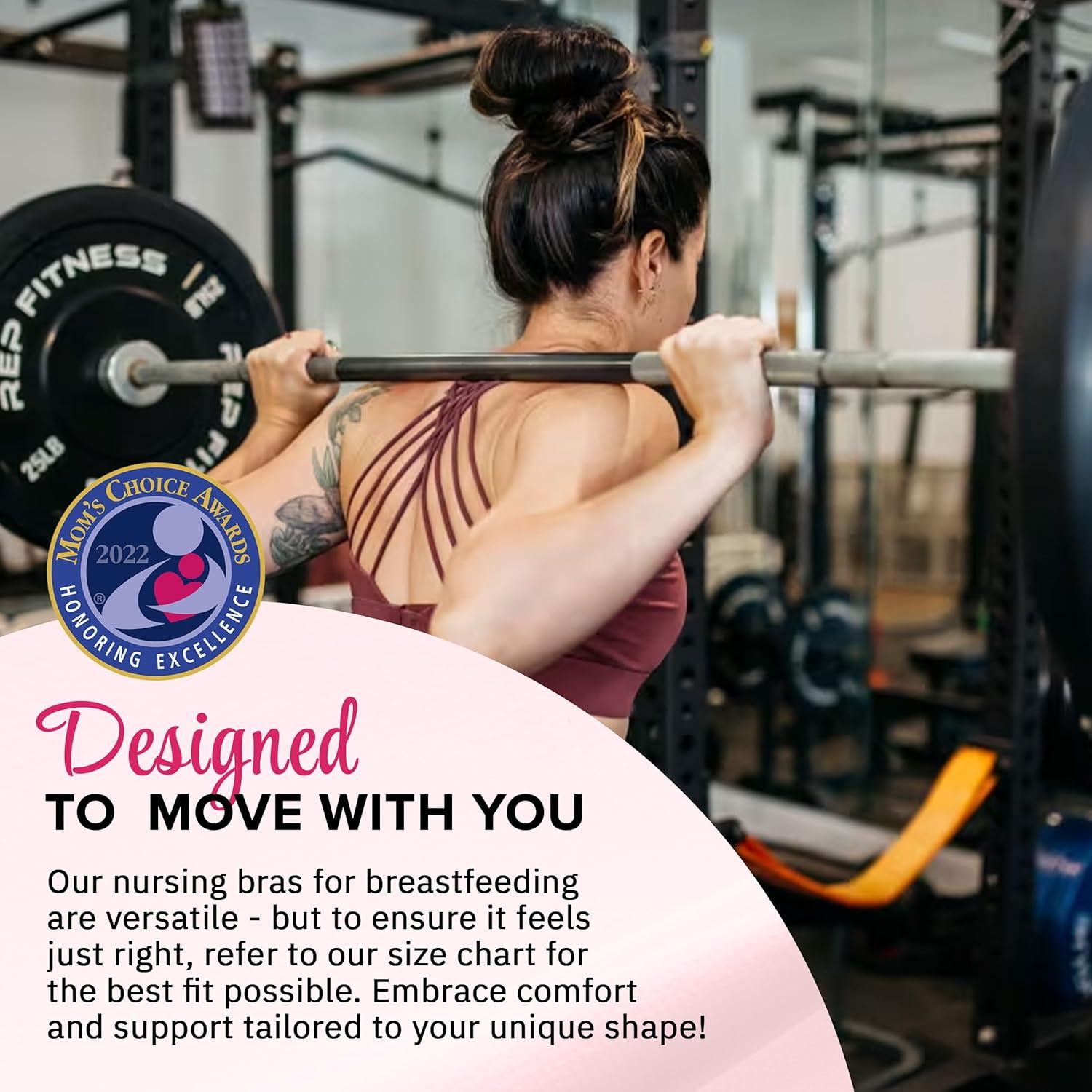 Sostenedor Deportivo de Lactancia Love and Fit Azul Pizarra