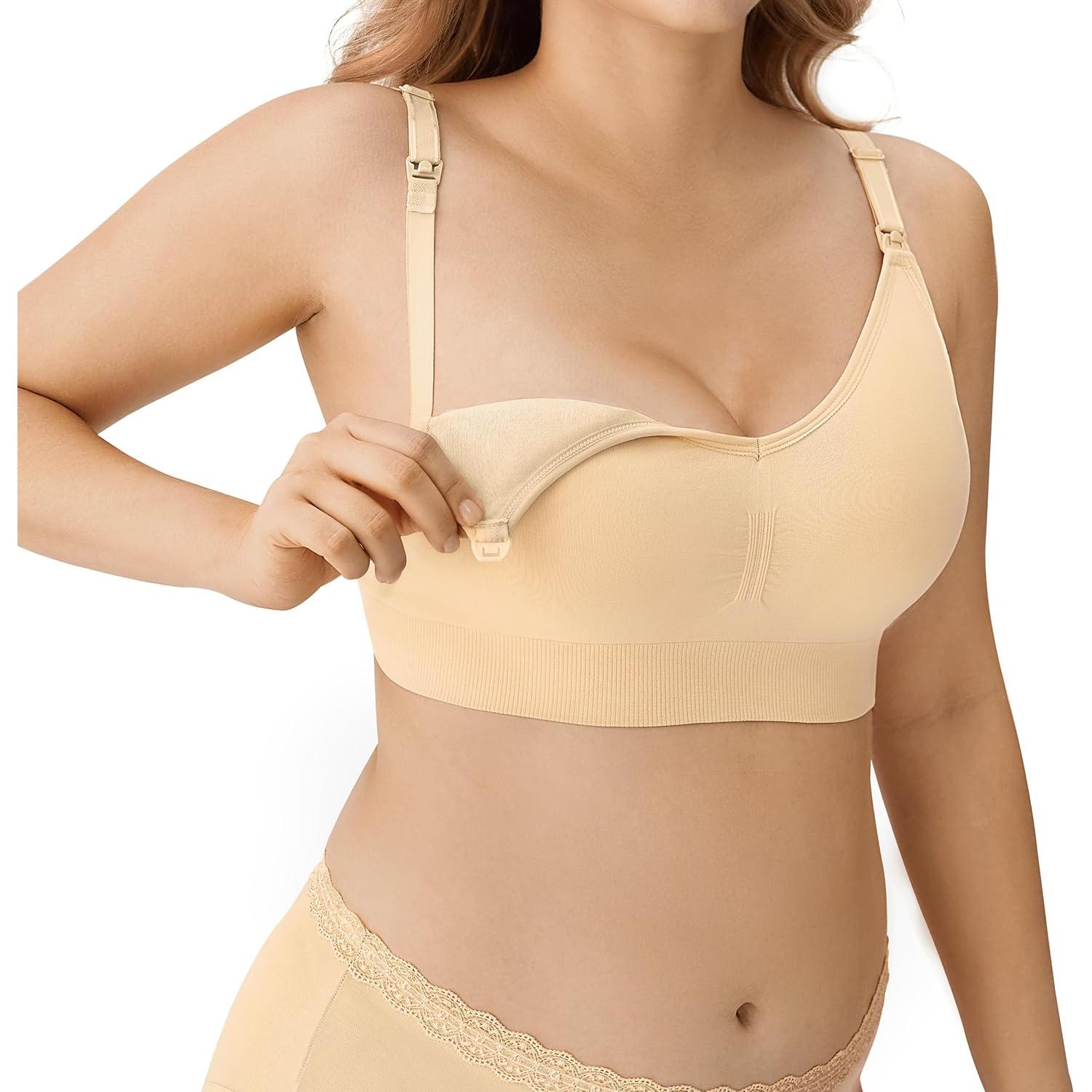 Sujetadores de Maternidad HBselect Pack 5 Lactancia Sin Costuras