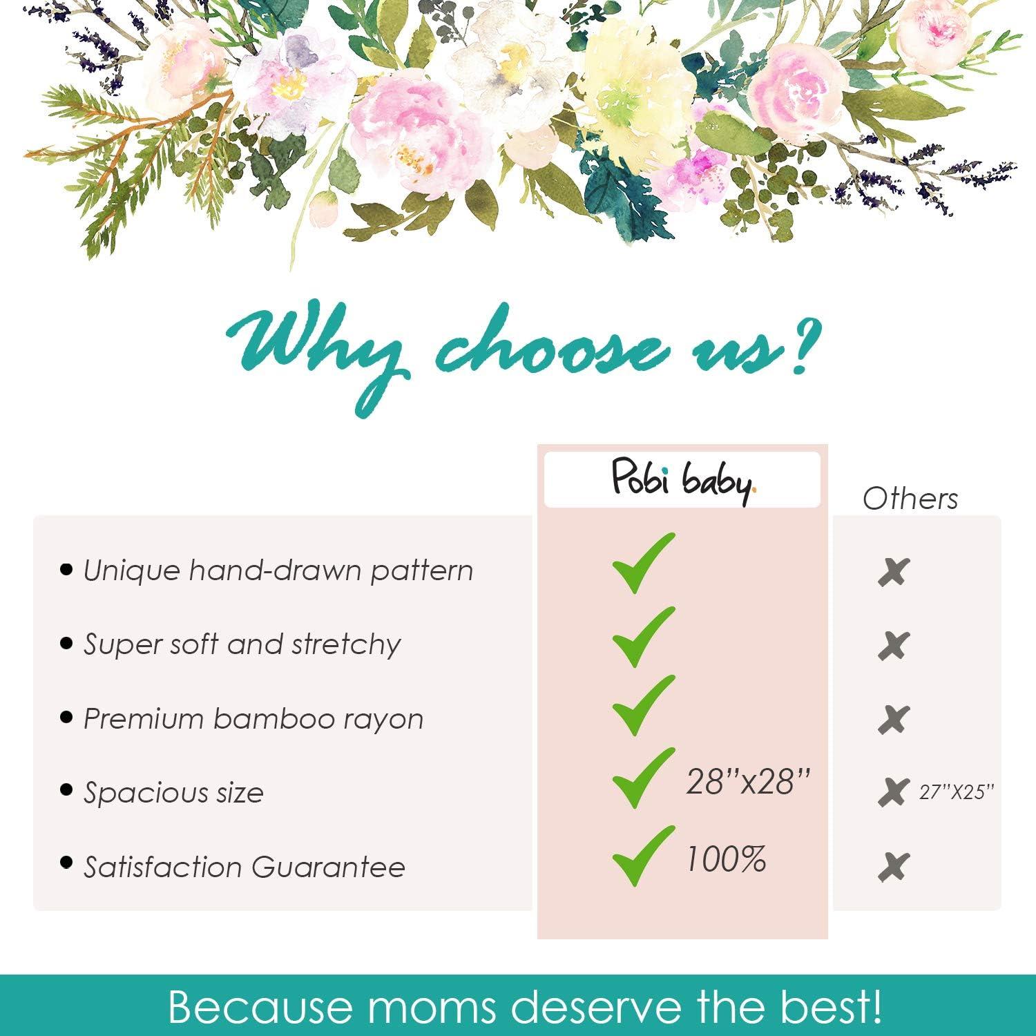 Cubierta Multiusos Pobi Baby - Lactancia y Silla de Auto Floral