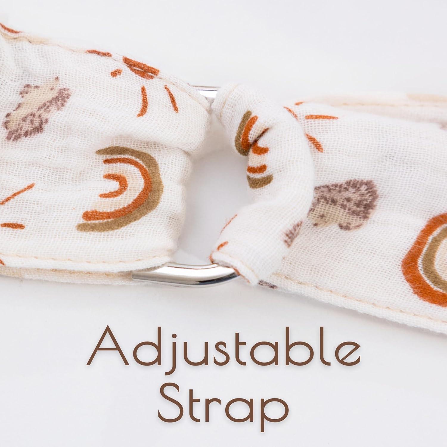 Cubierta de Lactancia Muselina 100% Algodón Arcoíris 101.6x71.1cm