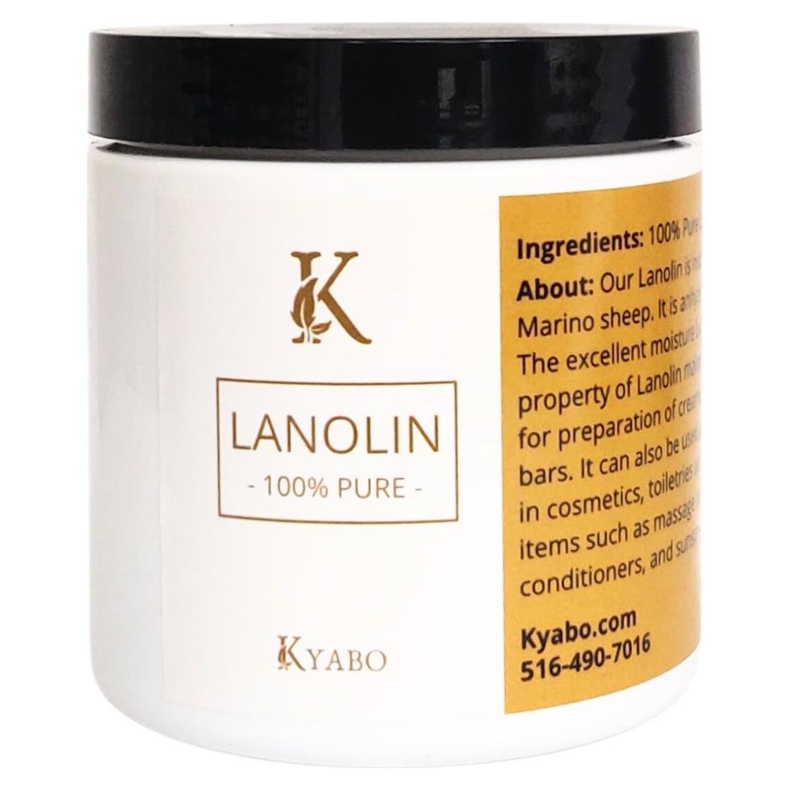 Lanolina Anhidra 100% Pura 450g Hidratante para la Piel