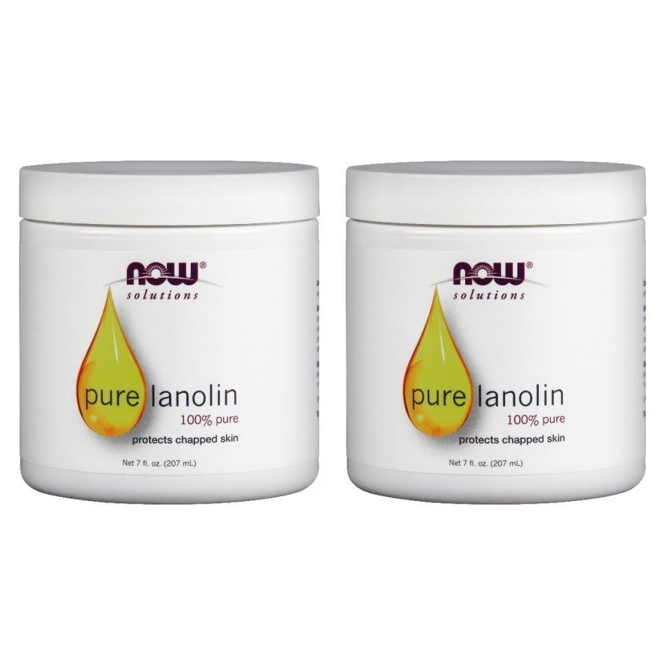 Lanolina Pura Now Foods 198.4 g Hidratante Natural (Paquete de 2)