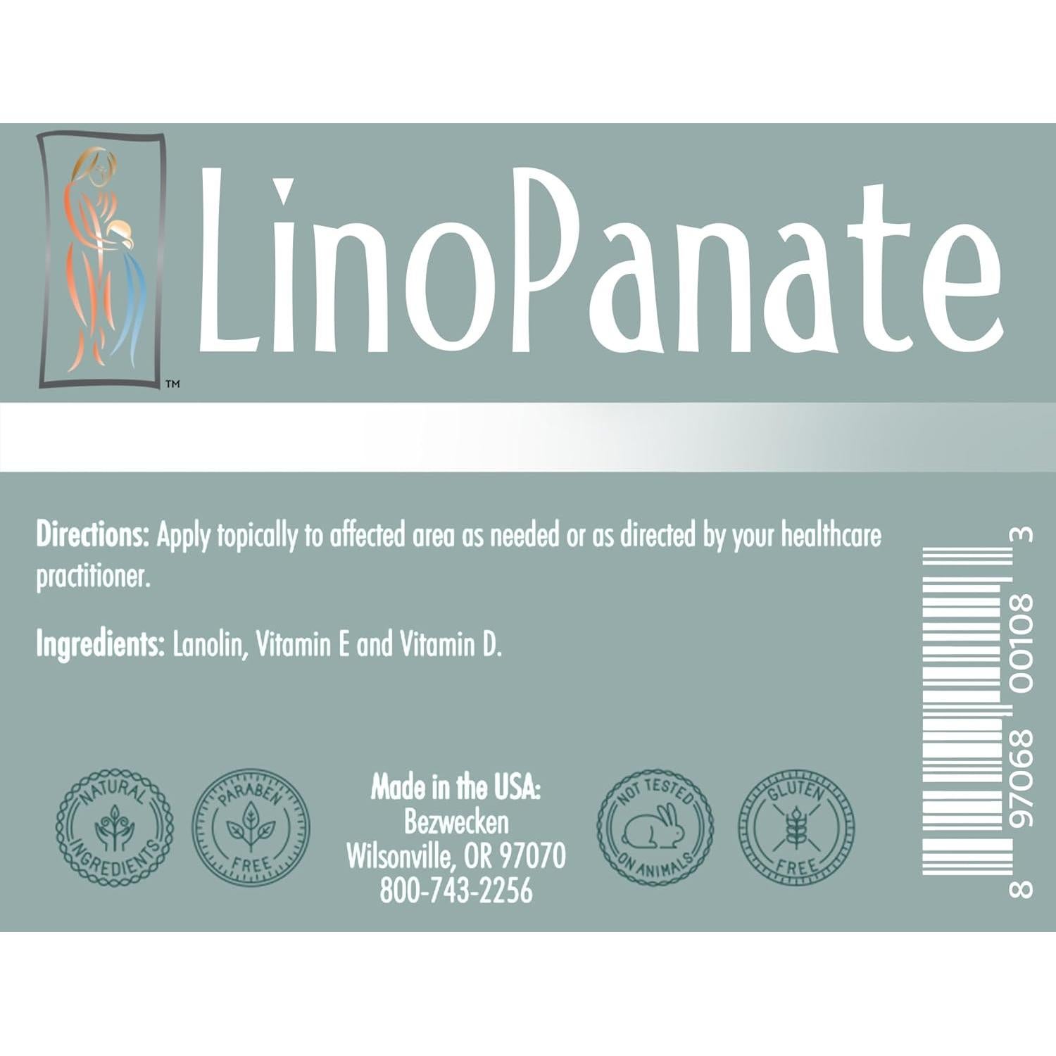 Bezwecken LinoPanate 60ml Ungüento Sanador Piel Seca