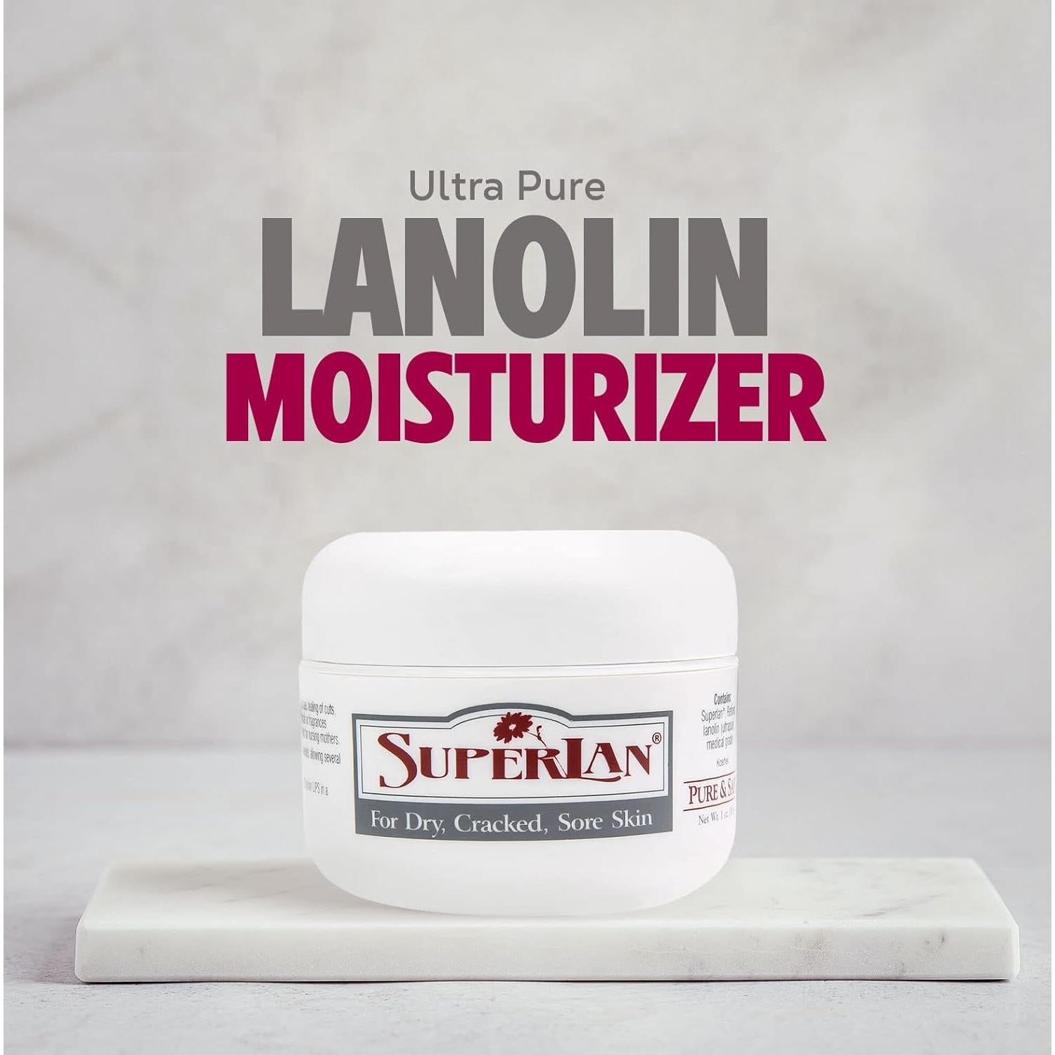 Crema Hidratante de Lanolina Superlan 28.35 g - 100% Natural