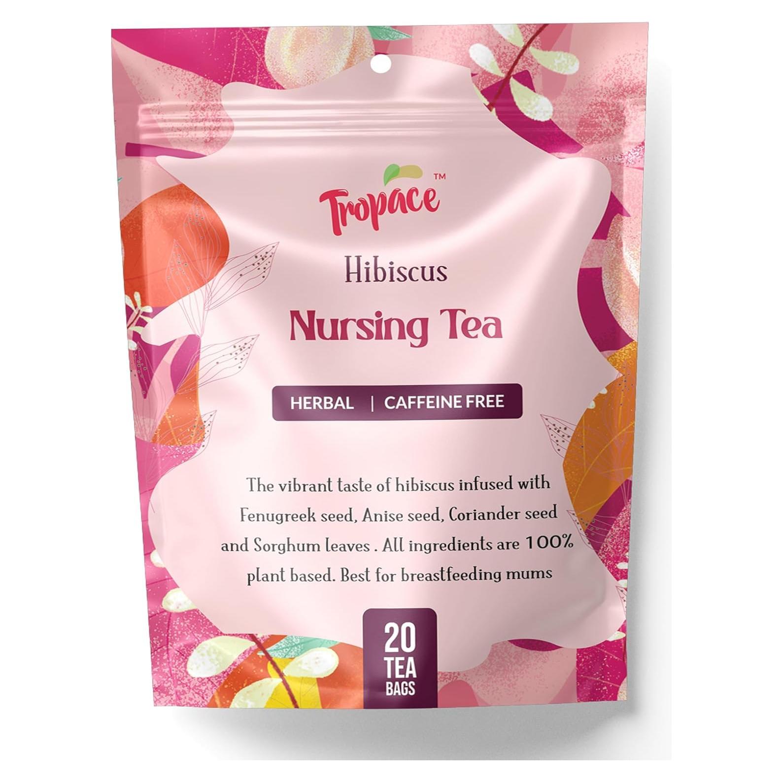 Té de Hibisco Orgánico Tropace para Lactantes - 20 Bolsitas