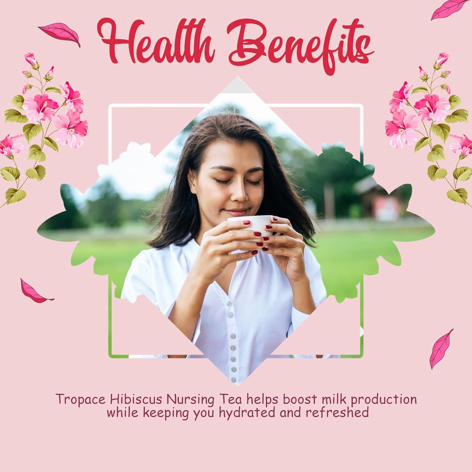 Té de Hibisco Orgánico Tropace para Lactantes - 20 Bolsitas