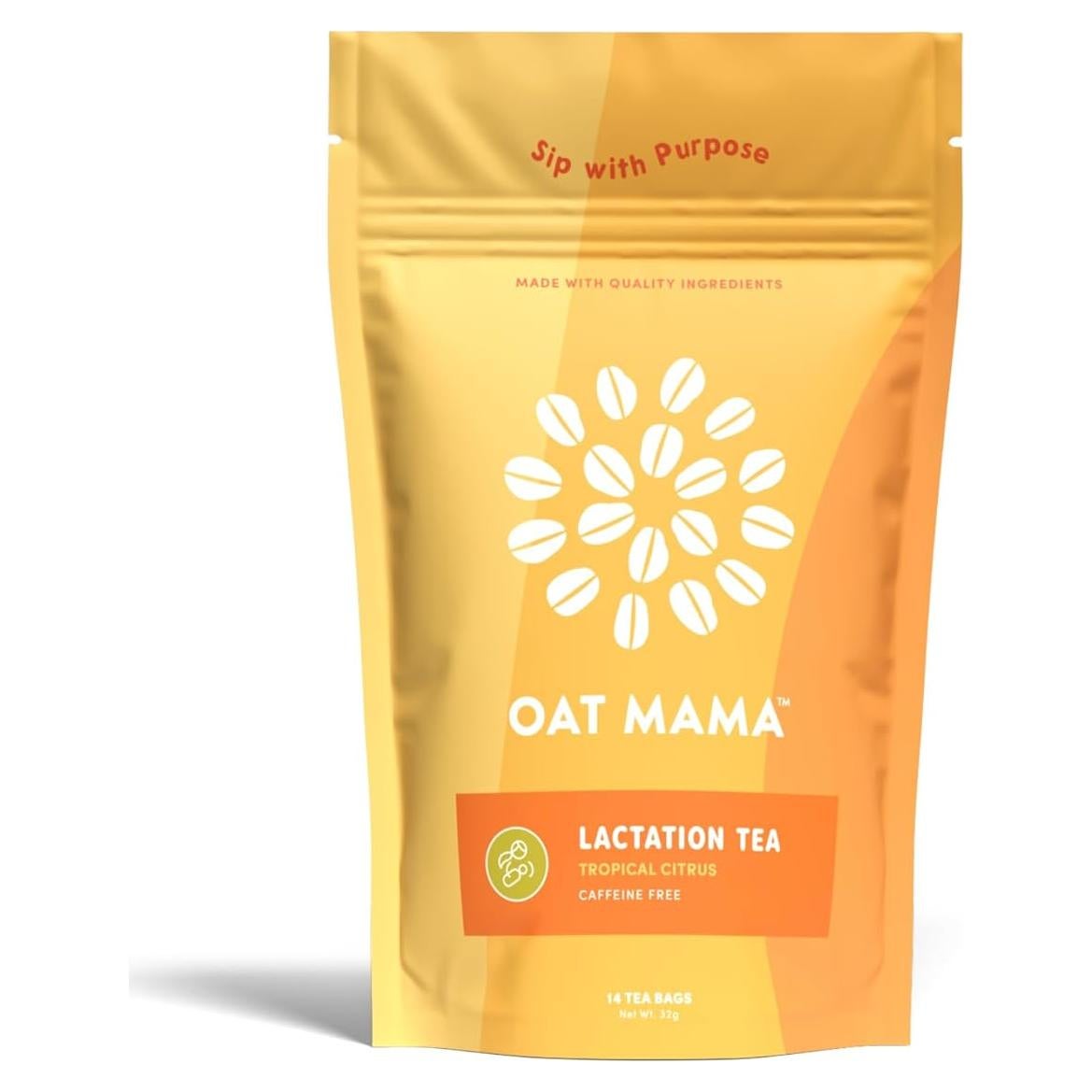 Té de Lactancia Oat Mama Cítricos Tropicales - 14 Sachets