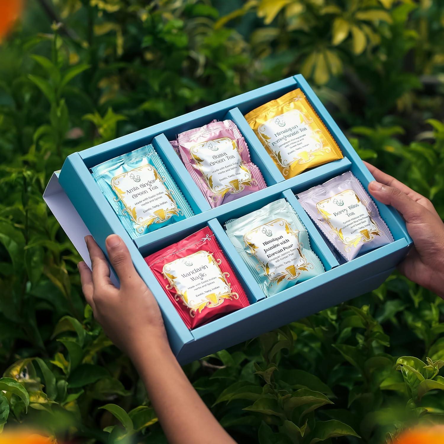 Set de Té de Hierbas Premium The Vedas - 24 Bolsitas Ecológicas