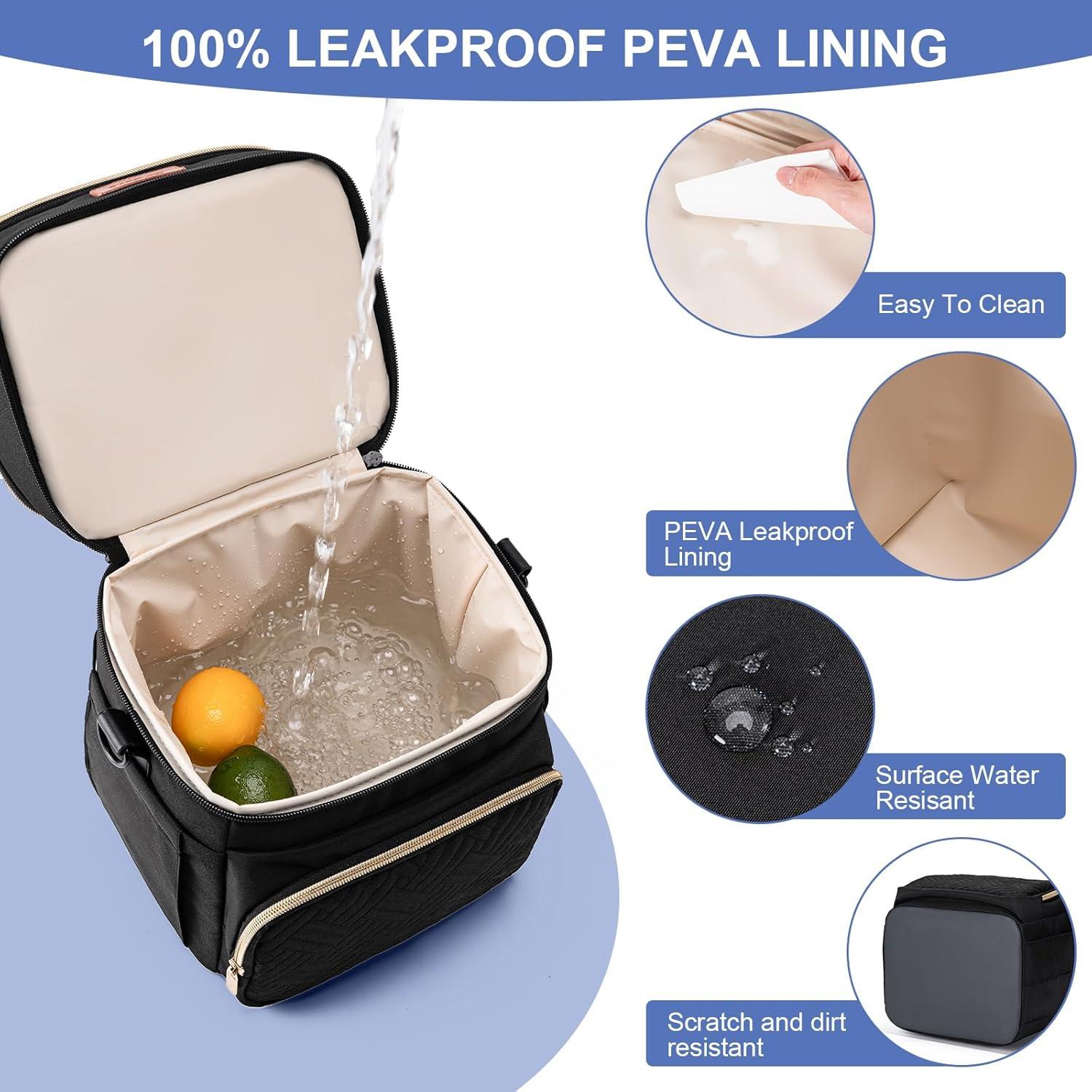 Bolsa de Enfriamiento de Leche Materna BABEYER 8.5L Negra