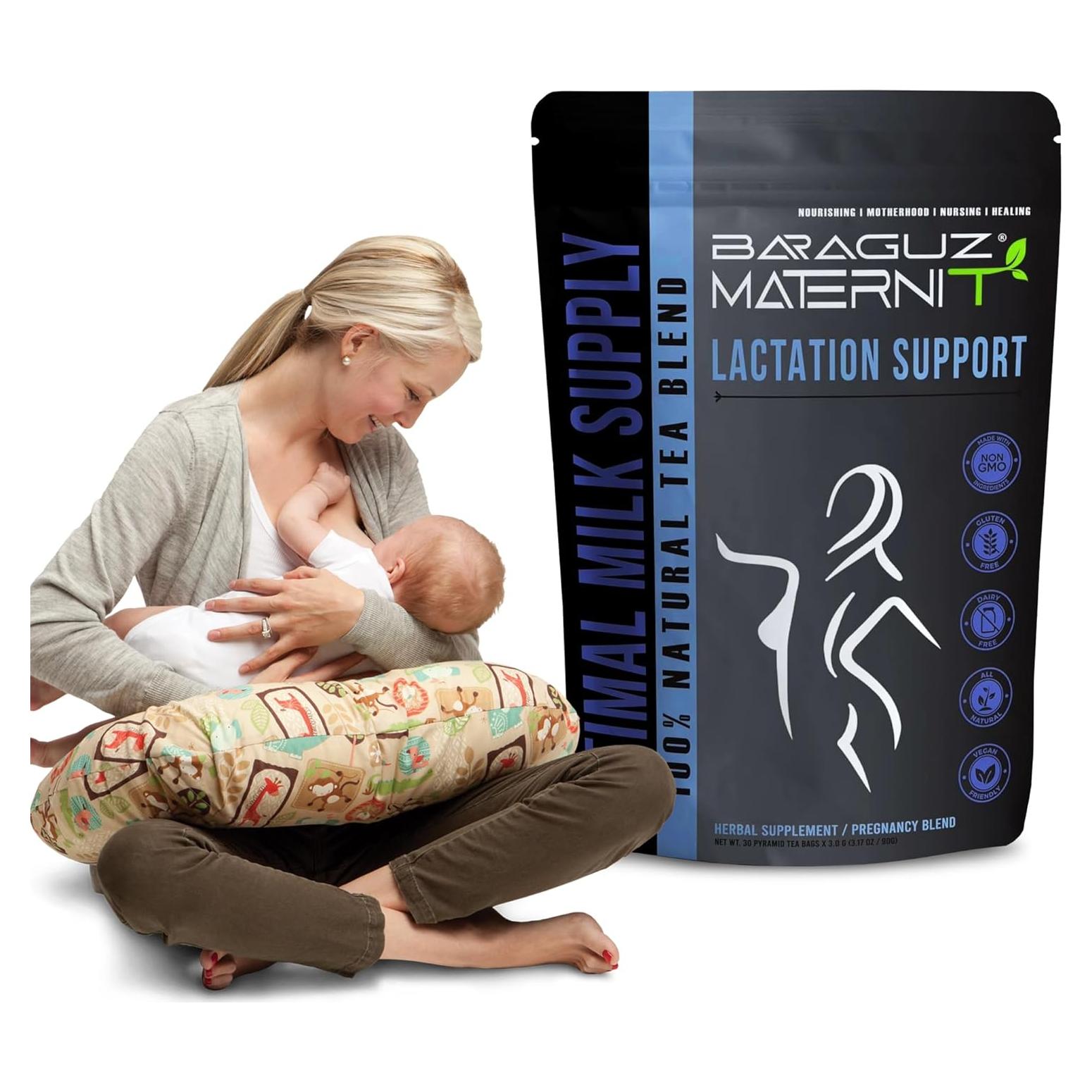 Té de Lactancia Herbal Baraguz - 30 Porciones - Hinojo y Fenogreco