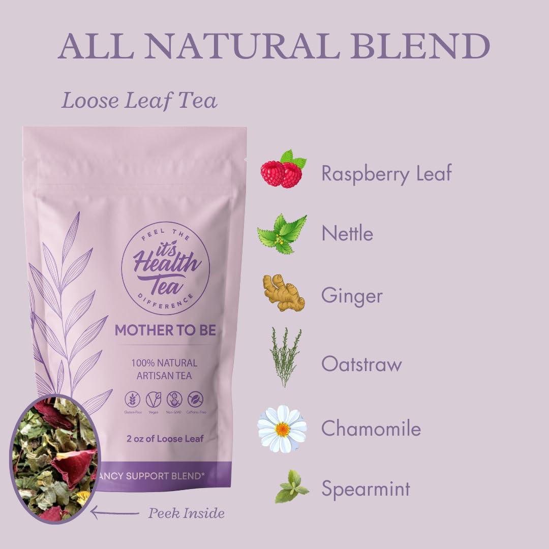 Té Herbal Premium para Embarazadas ItsHealthTea 56.7g Sin Cafeína