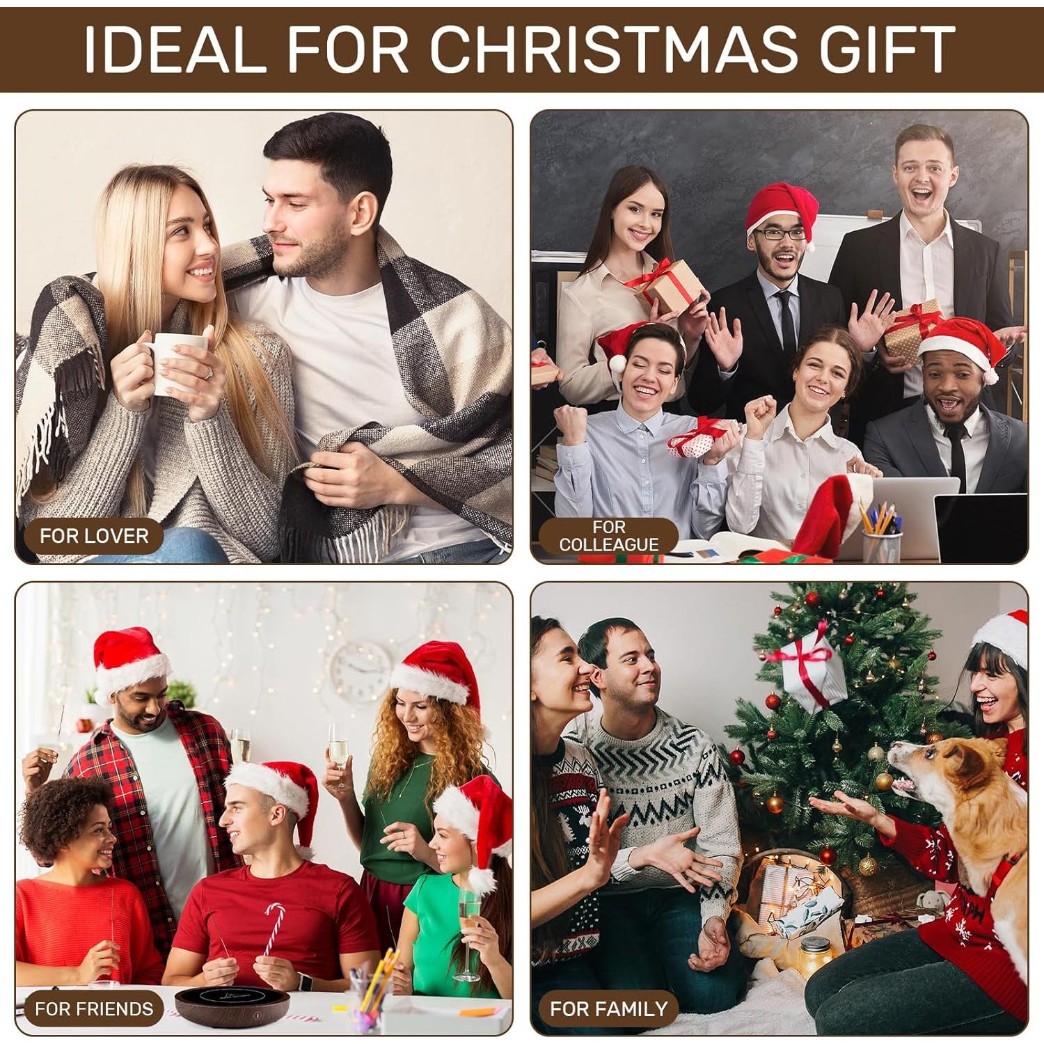 Juego de 2 Calentadores de Tazas Rossesay 36W 3 Temperaturas