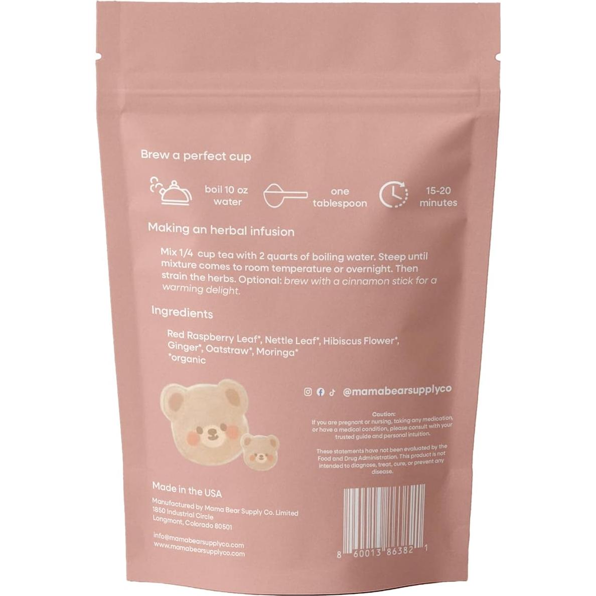 Té de Recuperación Postparto Orgánico Mama Bear 85g