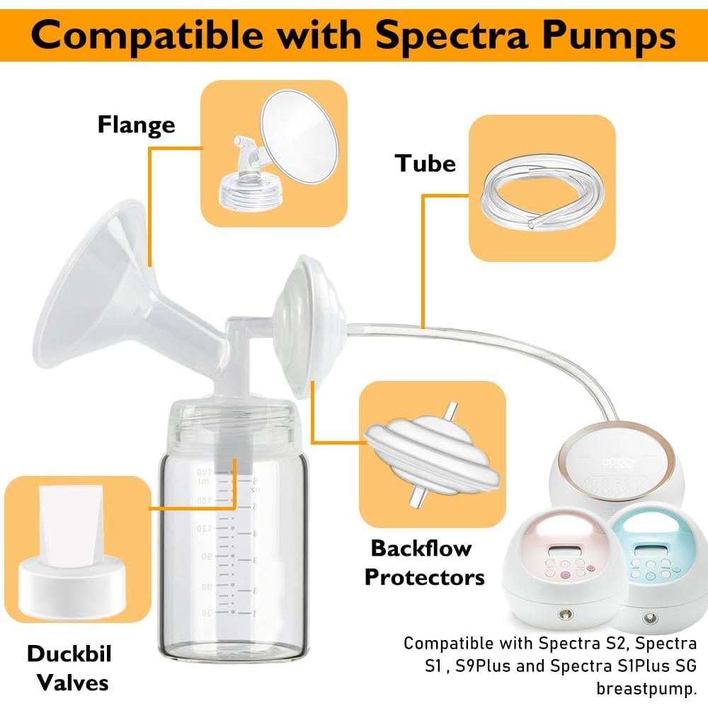 Kit de Repuesto para Bomba de Pecho Spectra - 8 Piezas