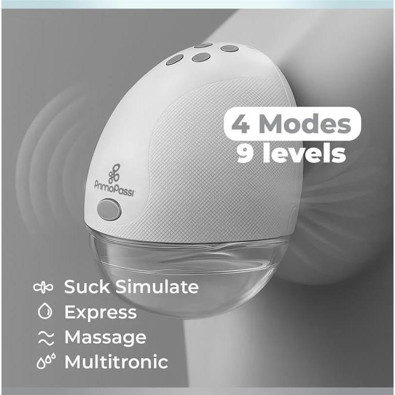 Extractor de Leche Eléctrico Doble Primo Passi Manos Libres