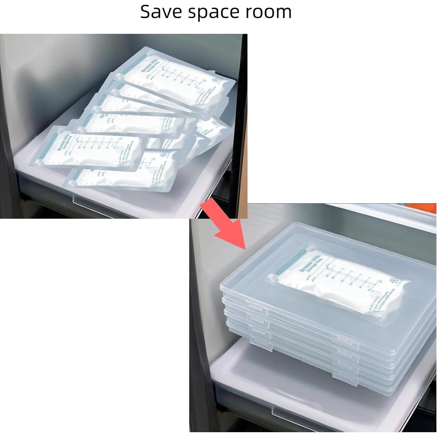 Organizador de Leche Materna Congelada 8pcs 22.2x16.3cm