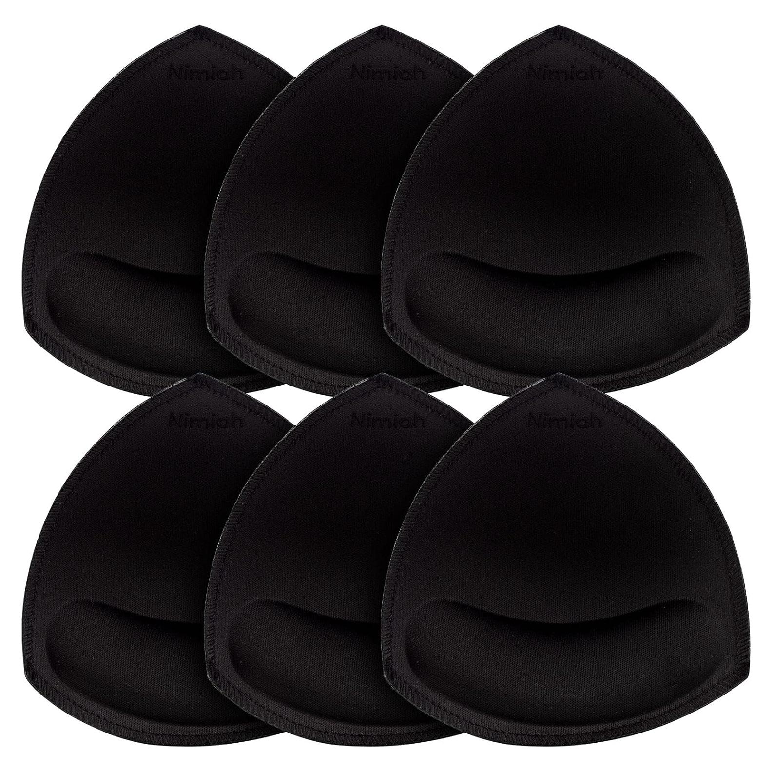 Inserts Almohadillas Sujetador Nimiah 3 Pares D/E Negro