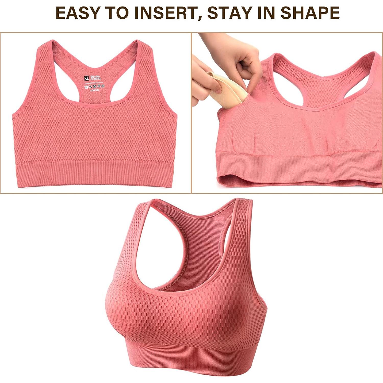 Inserts Almohadillas Sujetador Nimiah 3 Pares D/E Negro