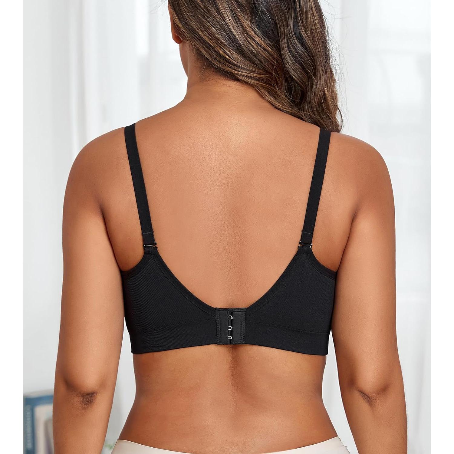 Sujetador de Lactancia Sin Costuras Suekaphin 3XL Con Almohadillas