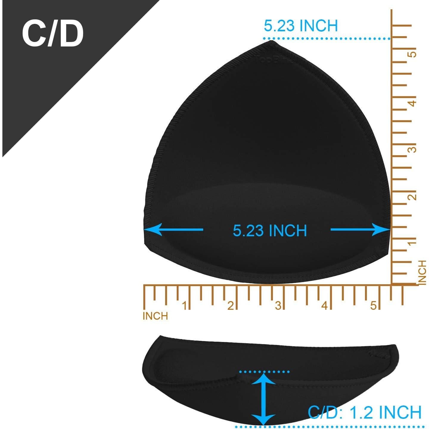 Almohadillas de Sujetador TopBine C/D para Elevación y Comodidad