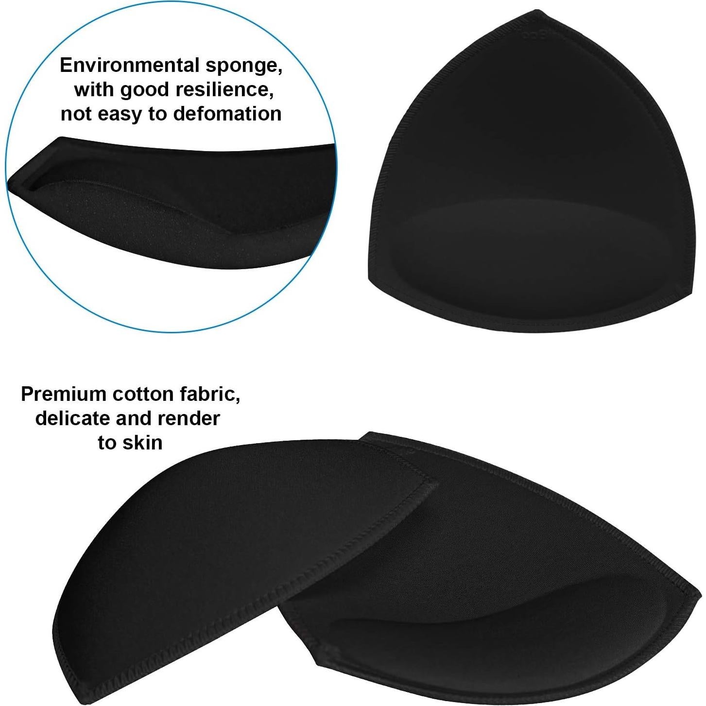 Almohadillas de Sujetador TopBine C/D para Elevación y Comodidad