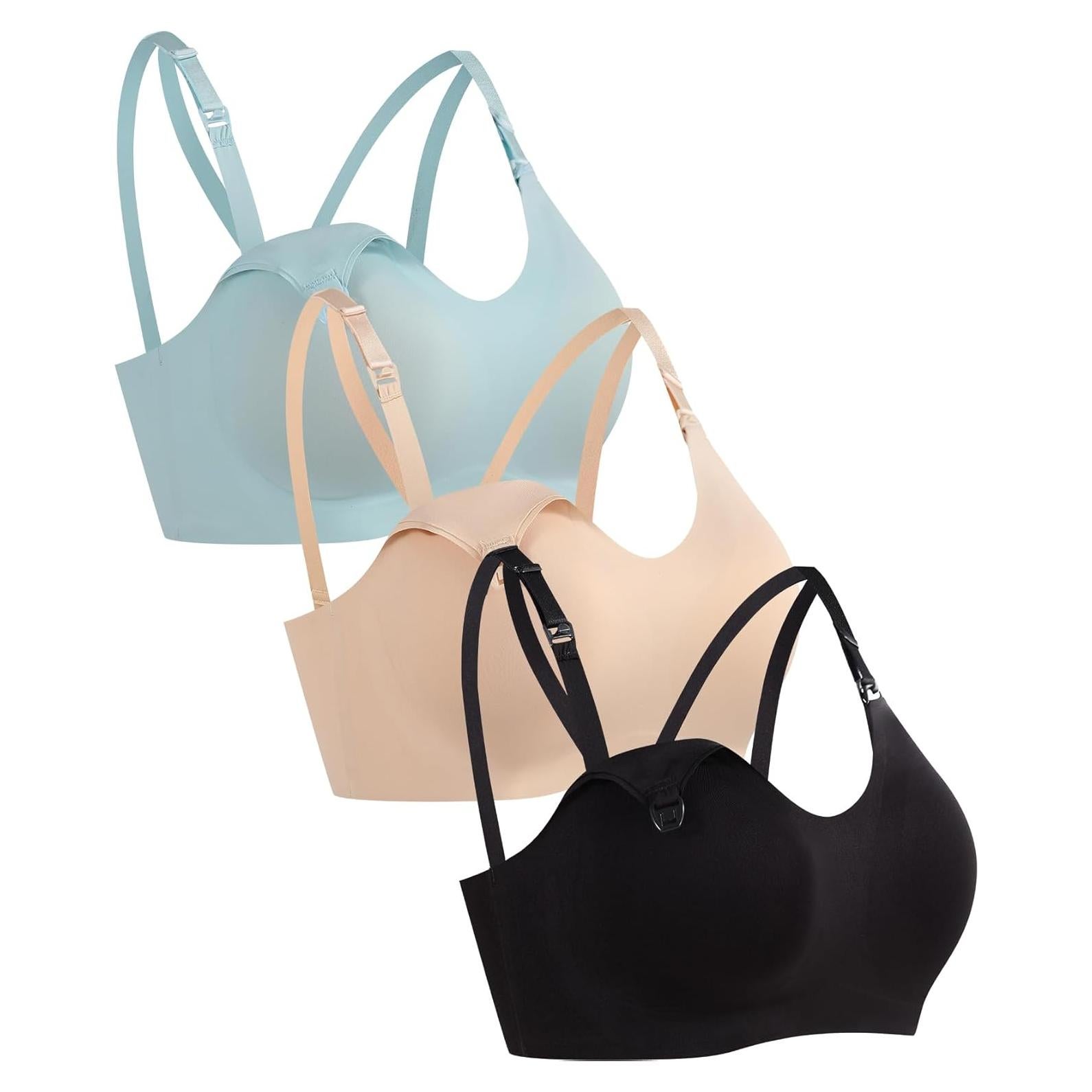 Sujetador Deportivo de Lactancia Mediano Com B - 3 Paquetes