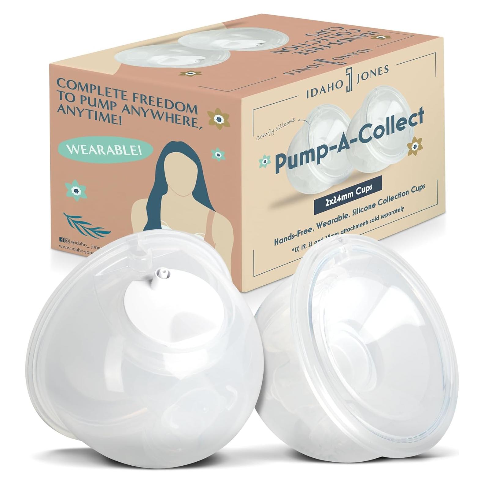 Copas de Recolección de Leche Materna Idaho Jones 24mm