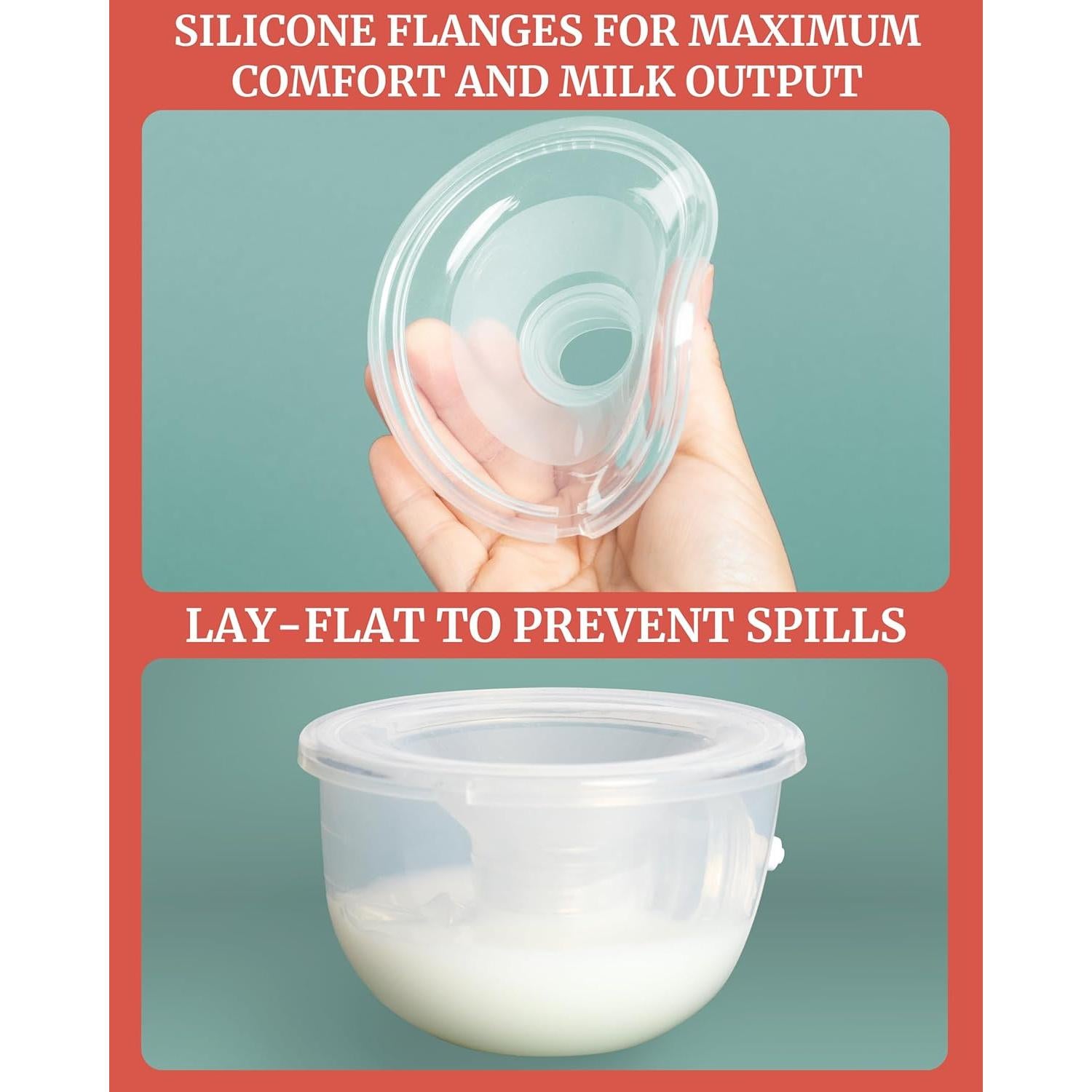 Copas de Recolección de Leche Materna Idaho Jones 24mm