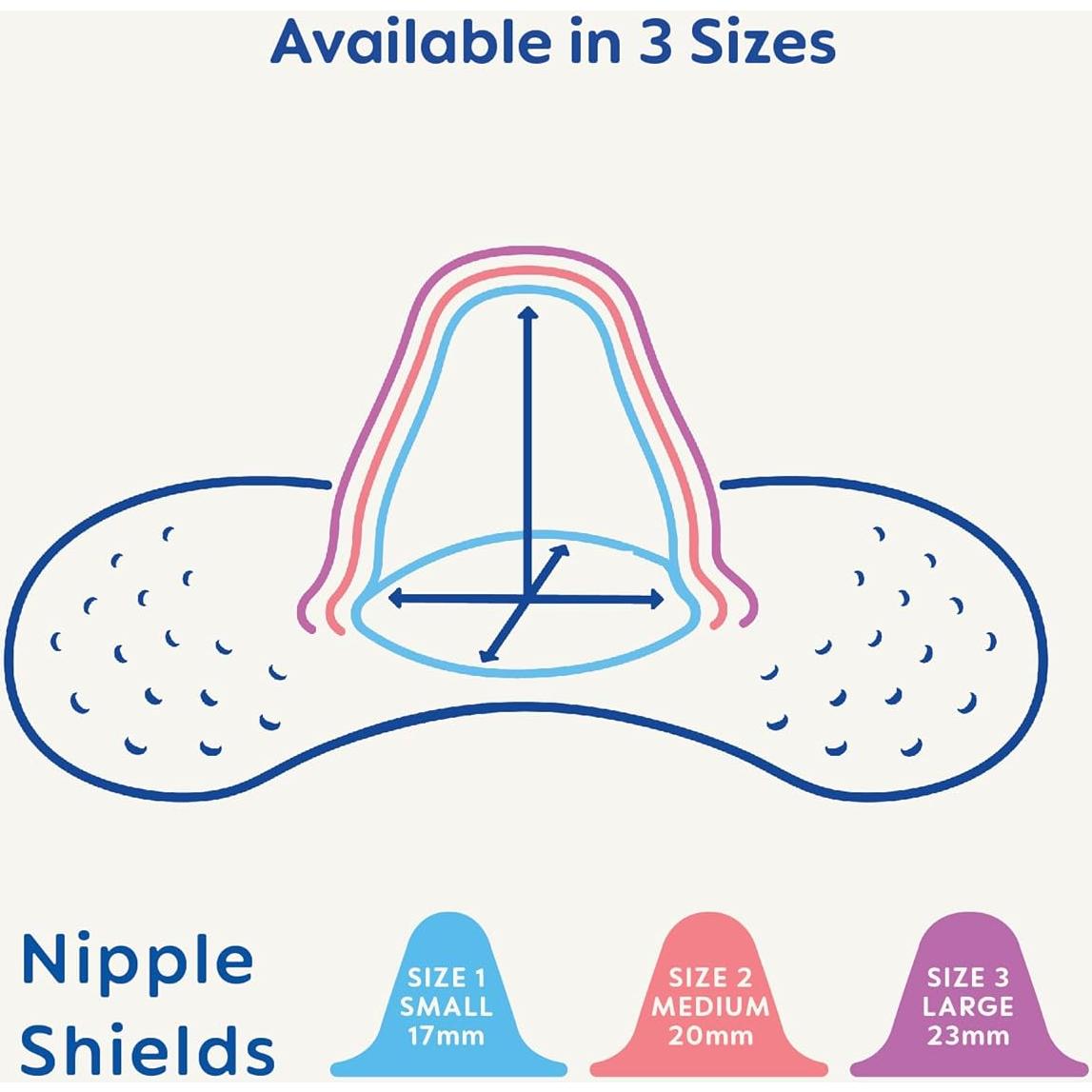 Protectores de Pezón MAM para Lactancia 23mm - 2 Unidades